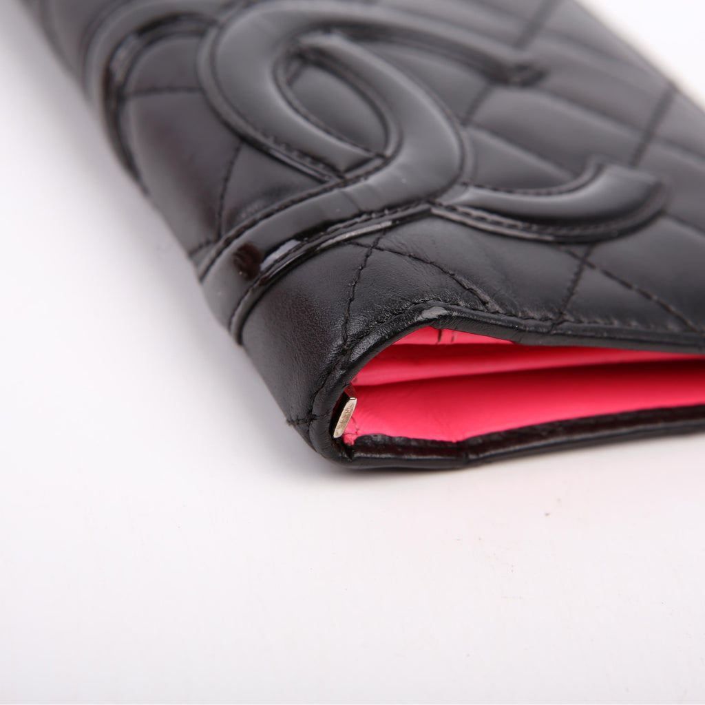 Cambon Ligne Long Wallet Black