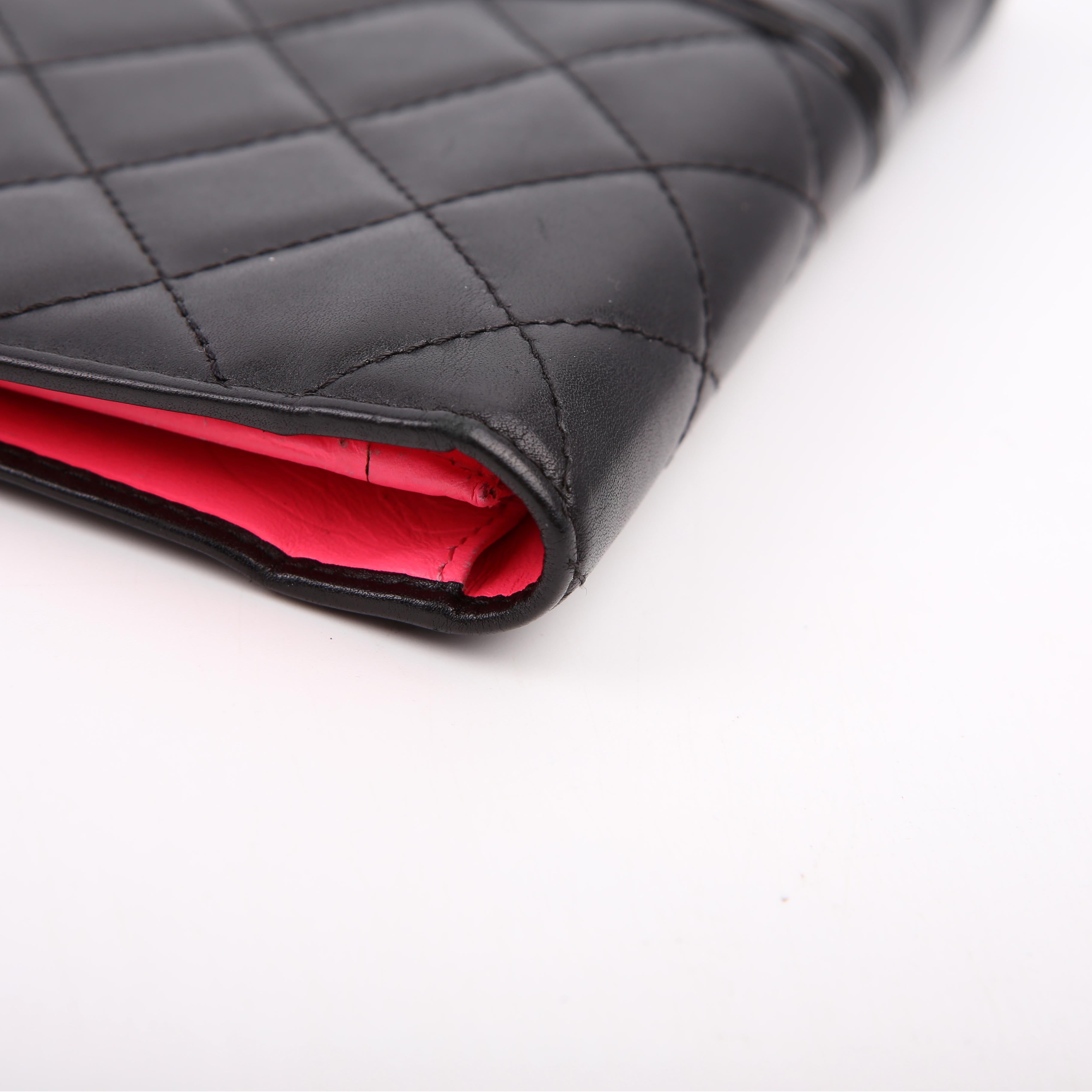 Cambon Ligne Long Wallet Black