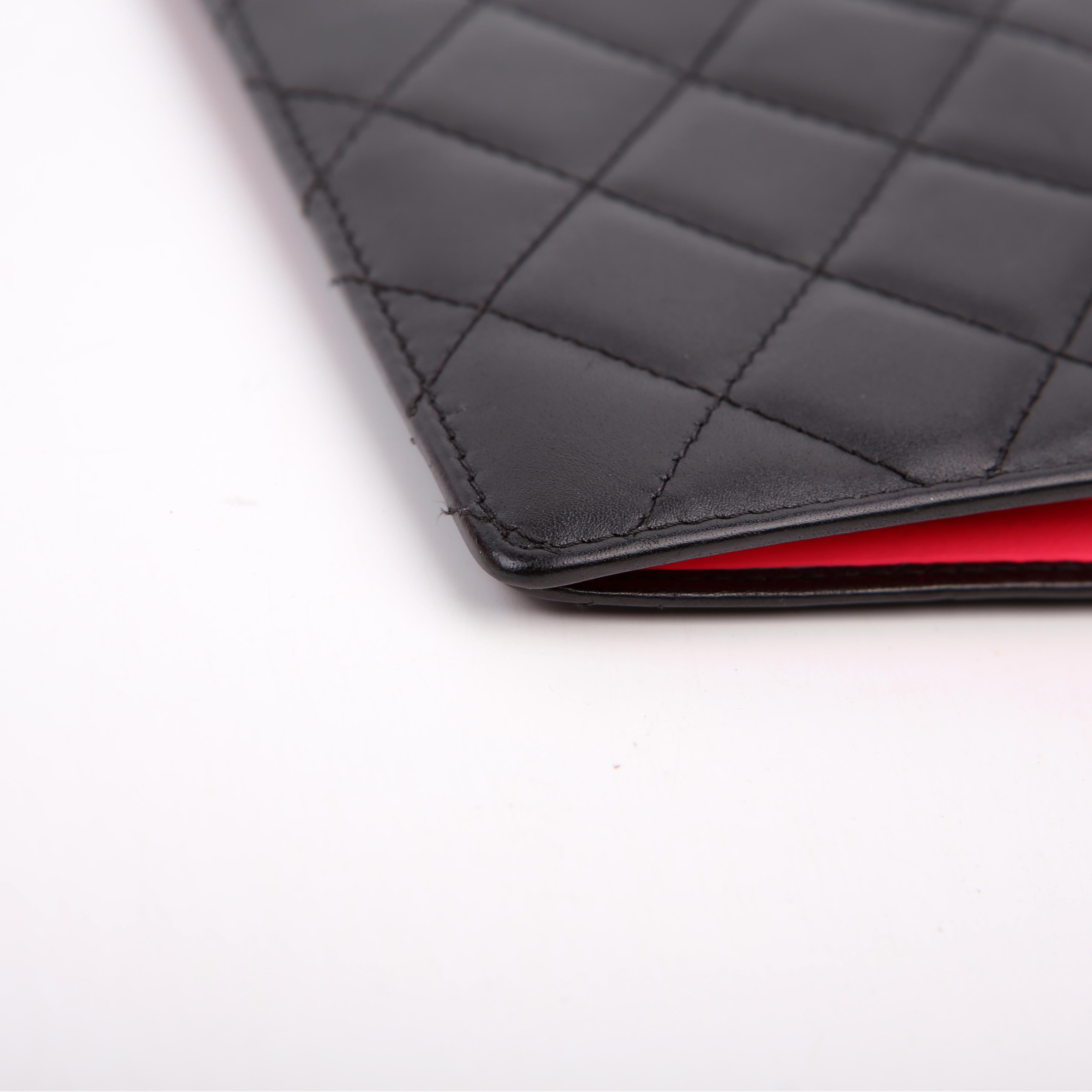 Cambon Ligne Long Wallet Black