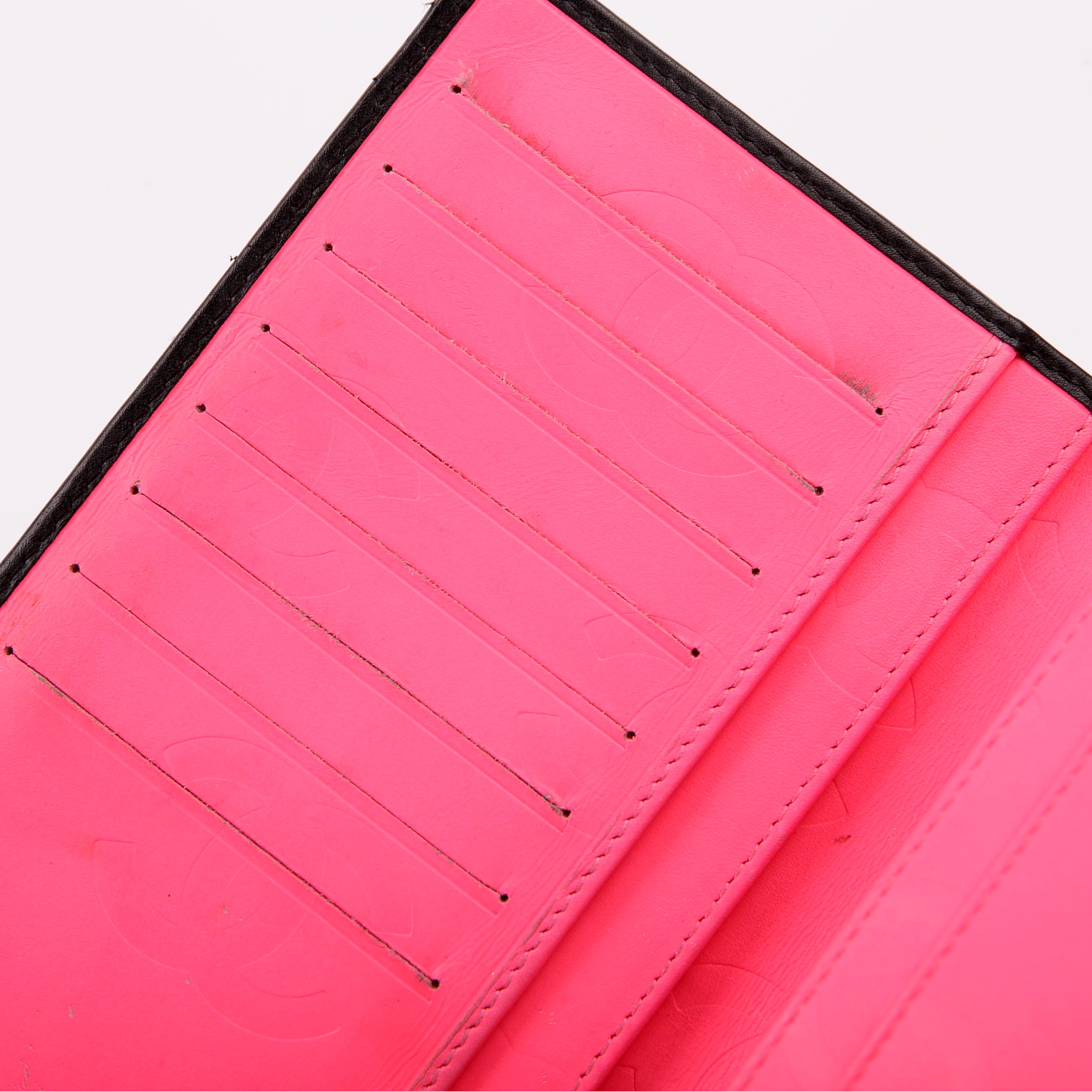 Cambon Ligne Long Wallet Black