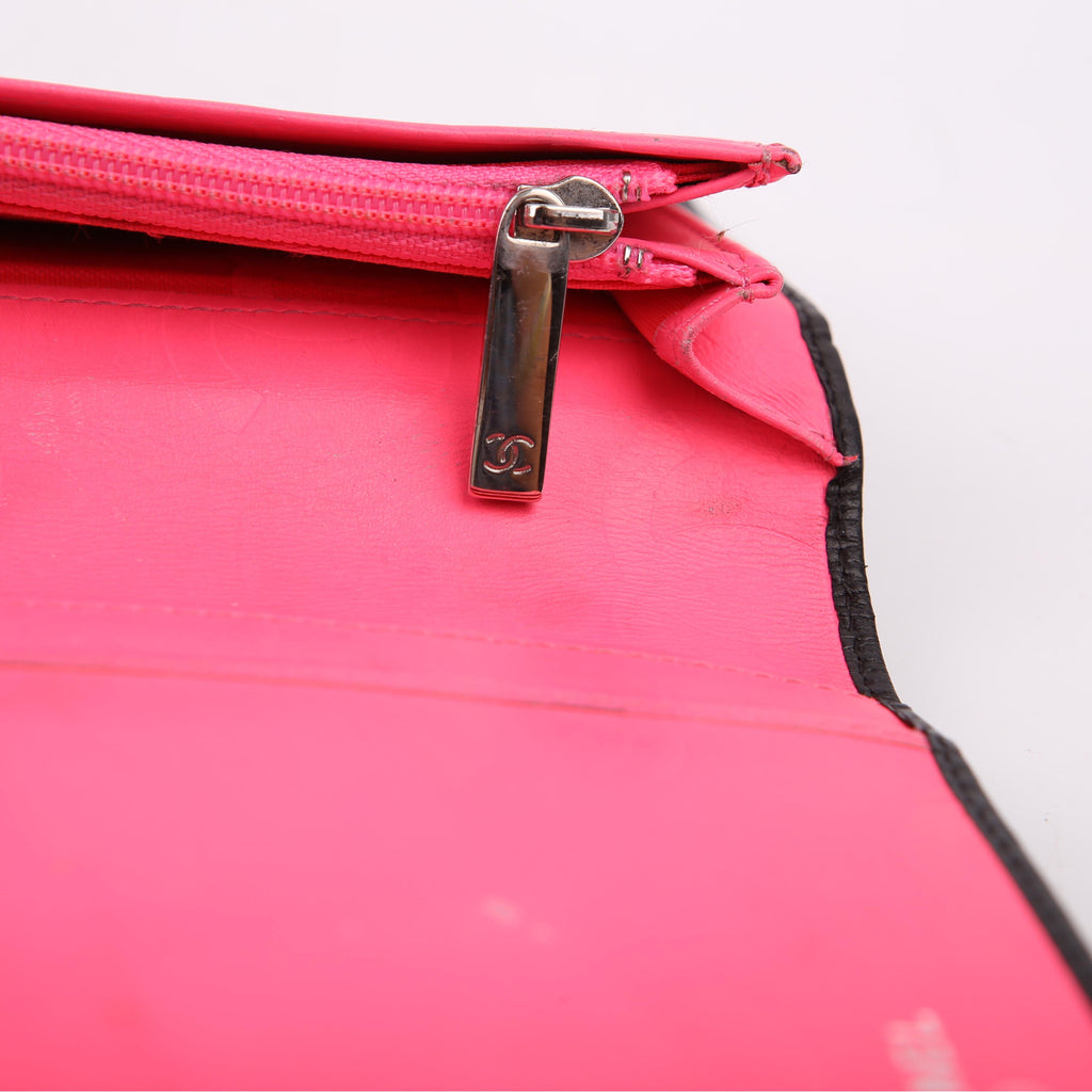 Cambon Ligne Long Wallet Black