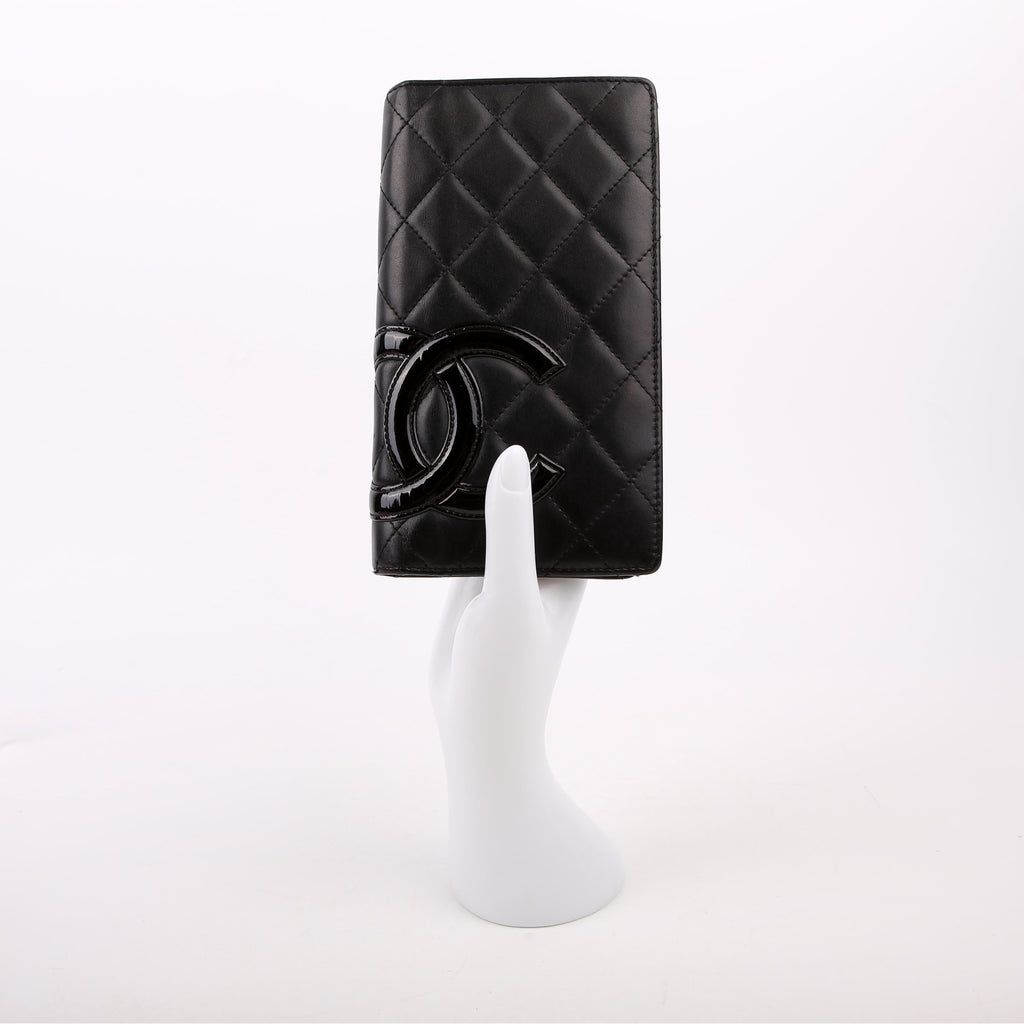 Cambon Ligne Long Wallet Black