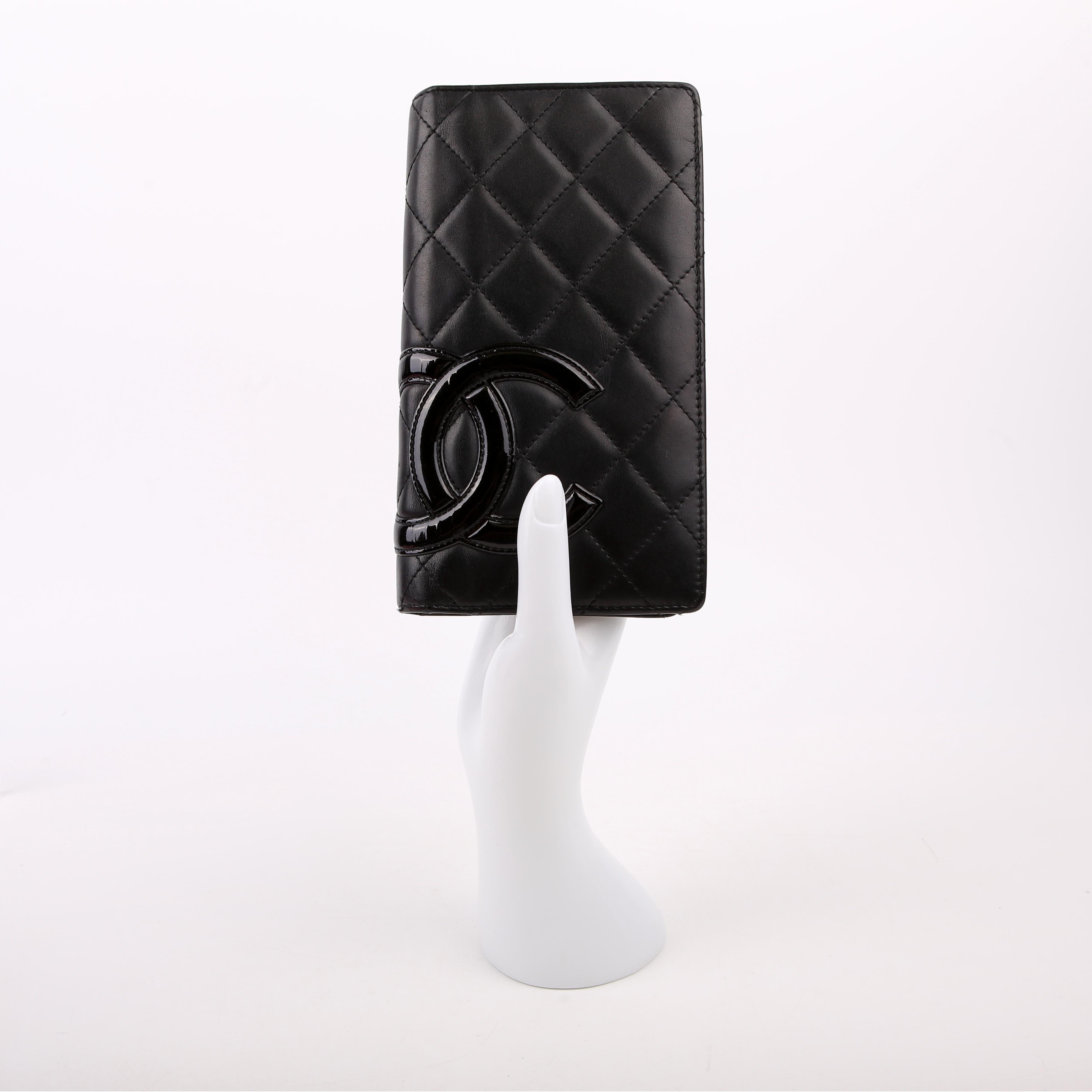 Cambon Ligne Long Wallet Black