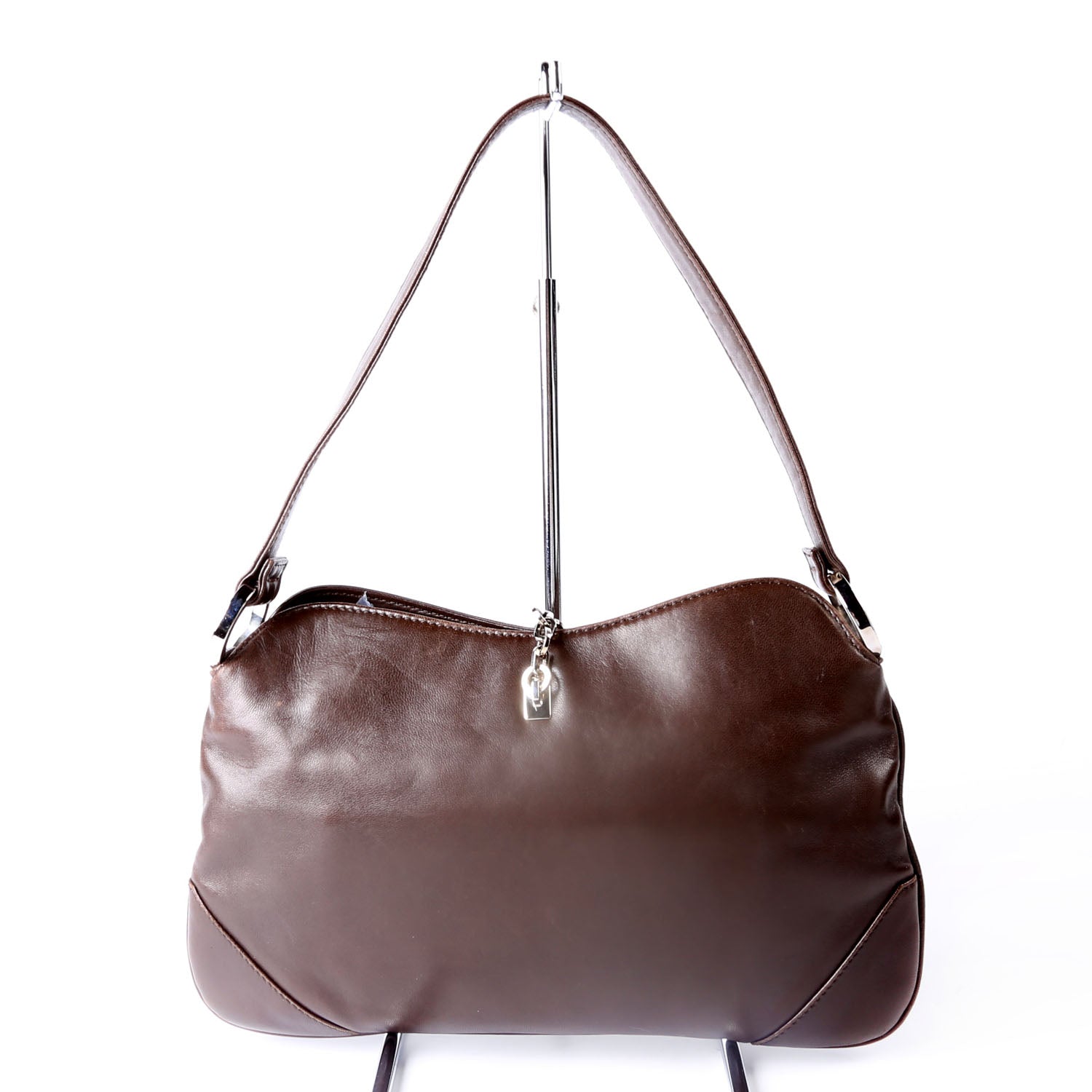 V Mini Leather Shoulder