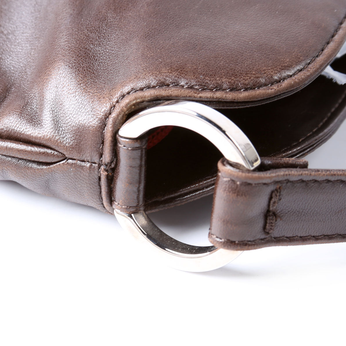 V Mini Leather Shoulder