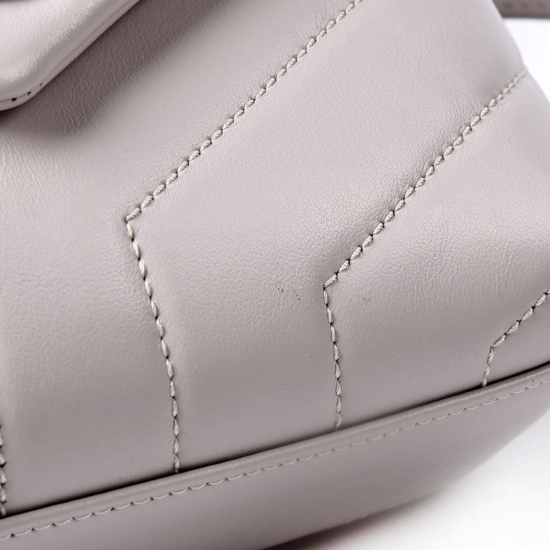 467072 LouLou Satchel Toy Crossbody Grey