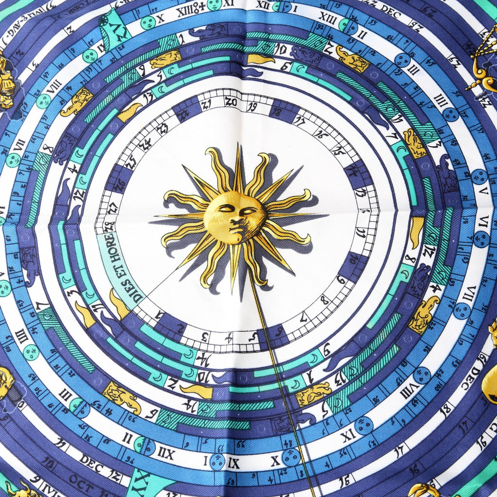Hermes Astrologie 45 Silk Scarf