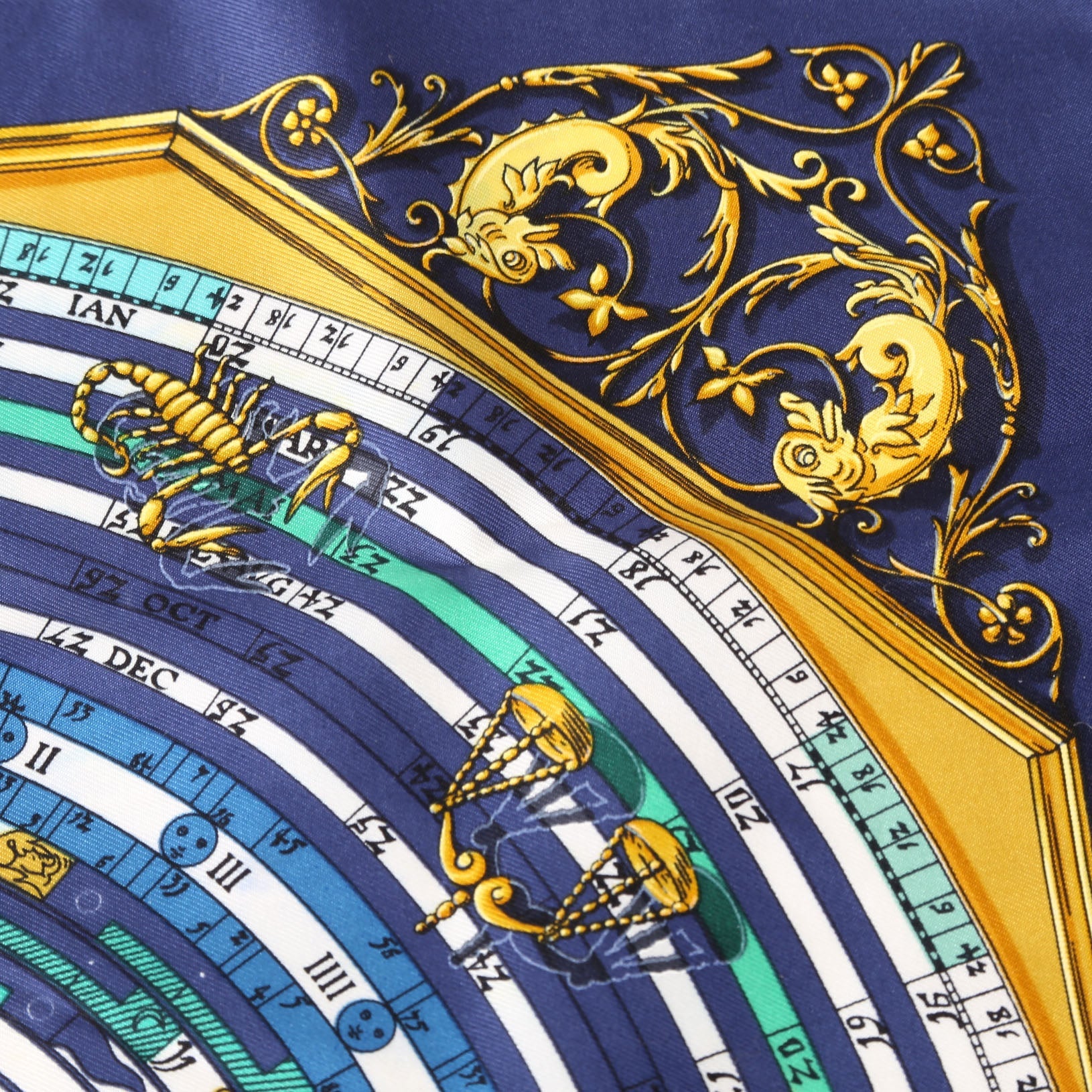 Hermes Astrologie 45 Silk Scarf