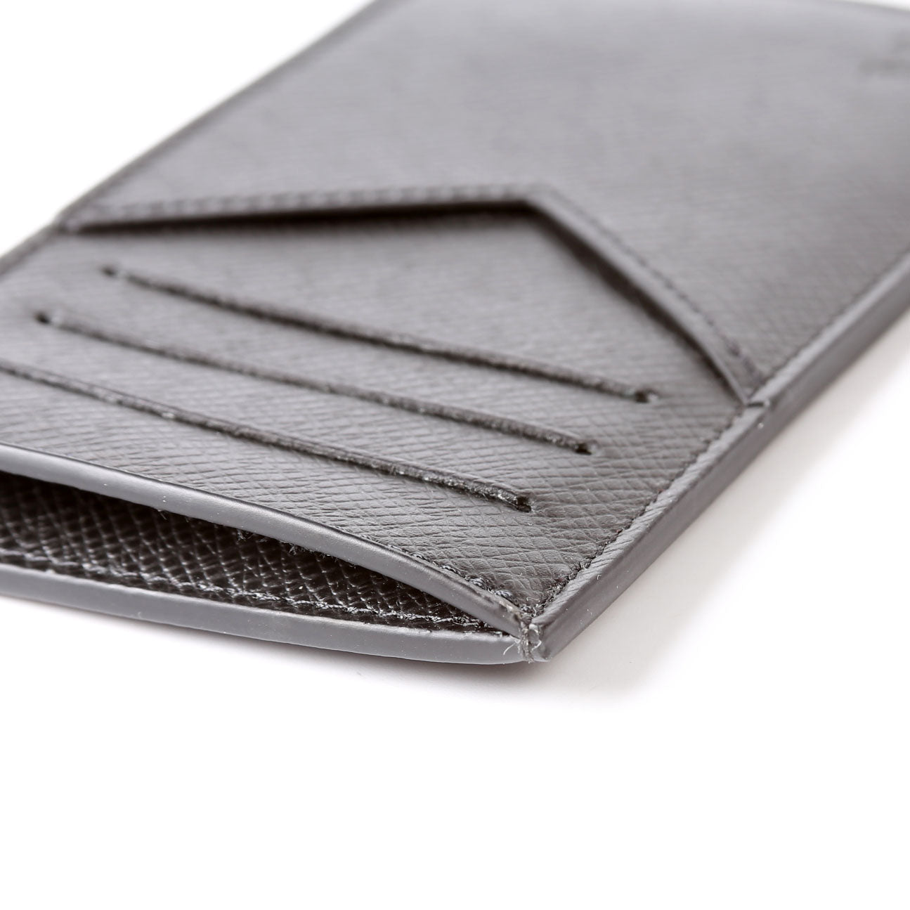 Porte Cartes Zip Taiga Black