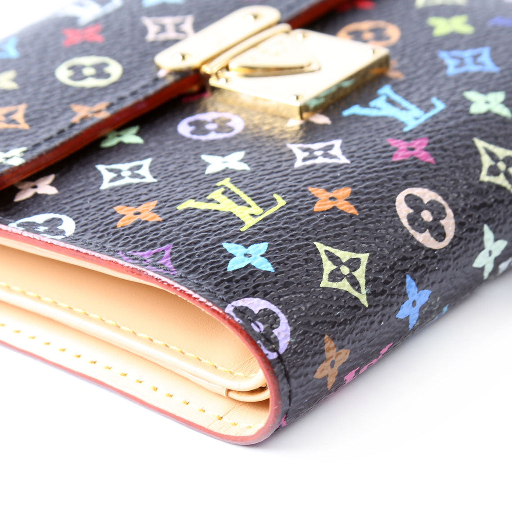 Koala Wallet Multicolor Black
