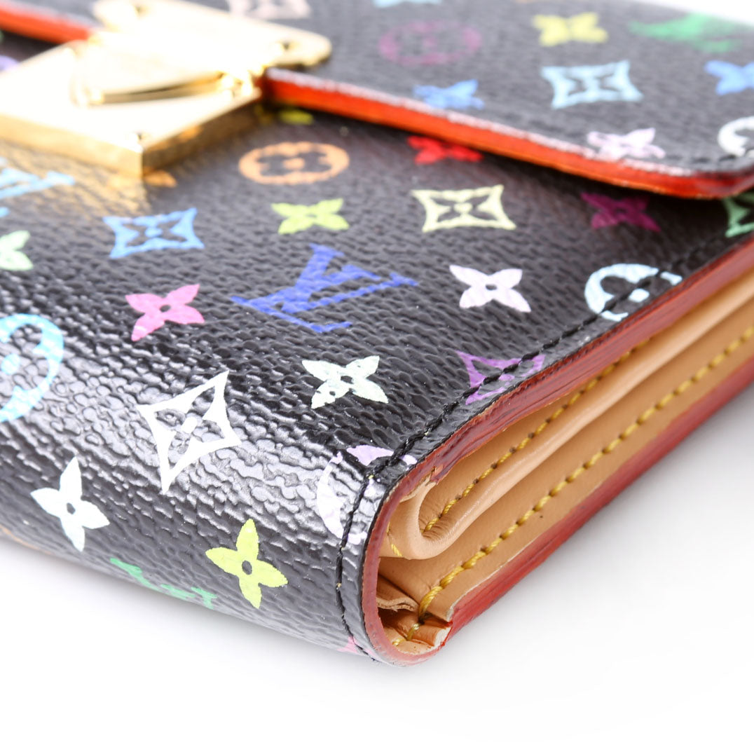 Koala Wallet Multicolor Black