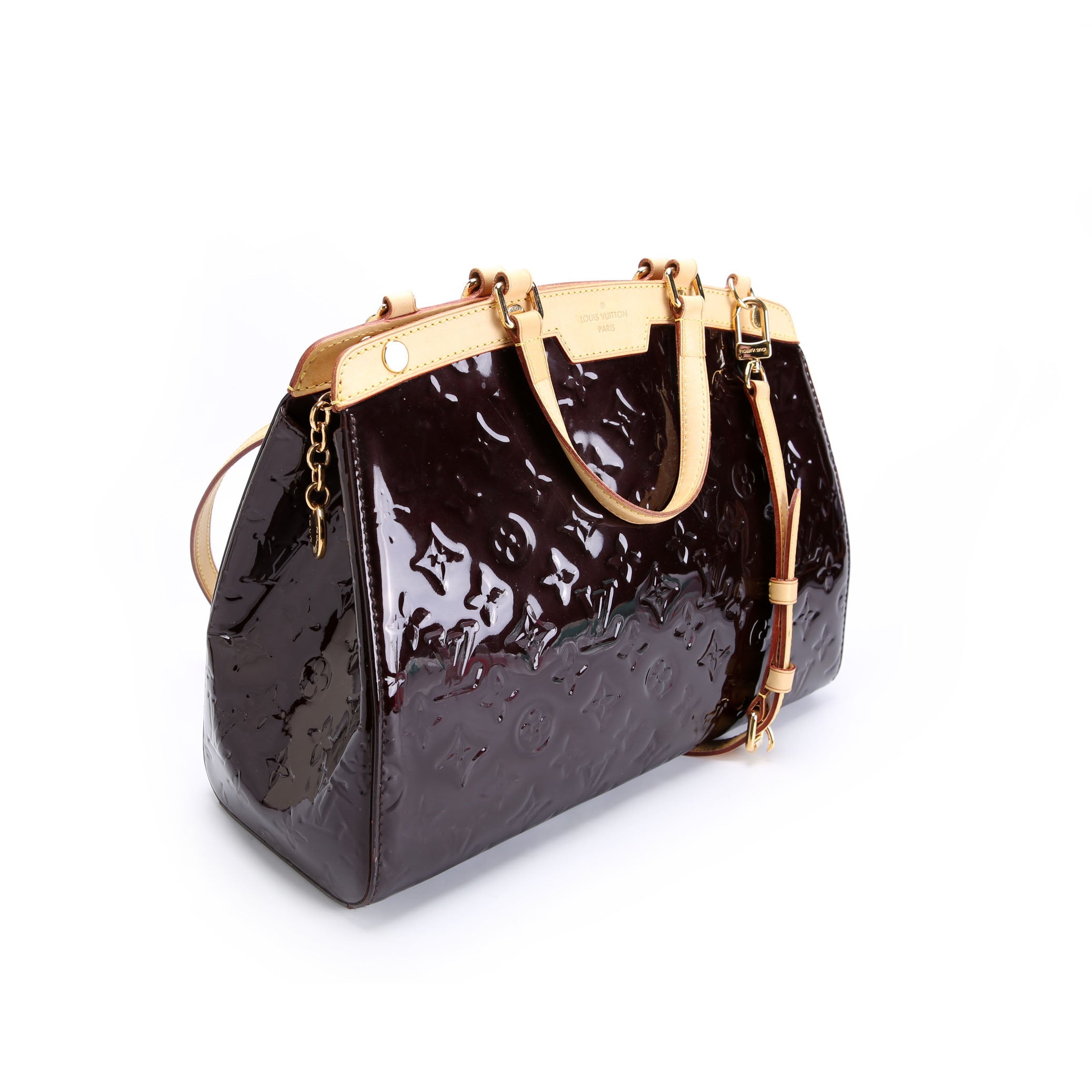 Brea MM Vernis Burgundy