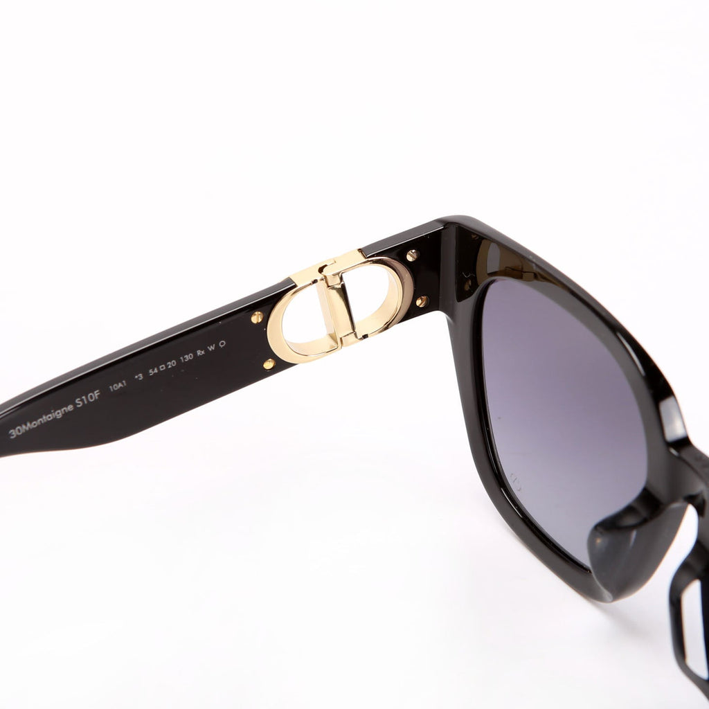 Dior 30Montaigne S10F Square Sunglasses Black
