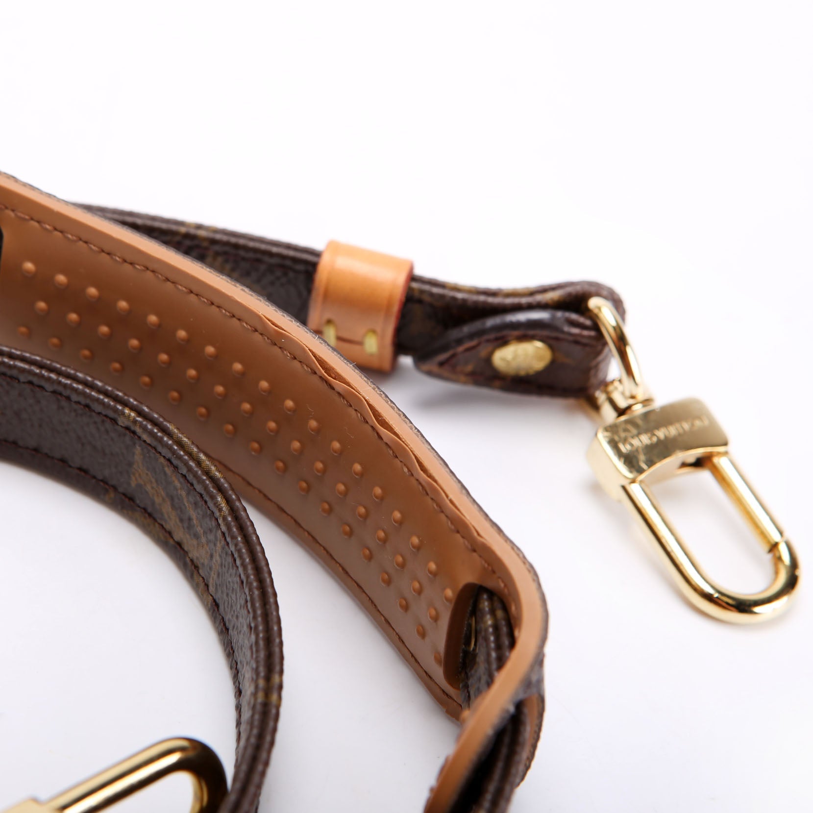 16MM Adjustable Shoulder Monogram Canvas Strap