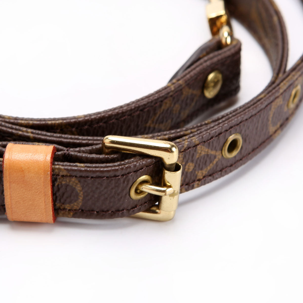 16MM Adjustable Shoulder Monogram Canvas Strap