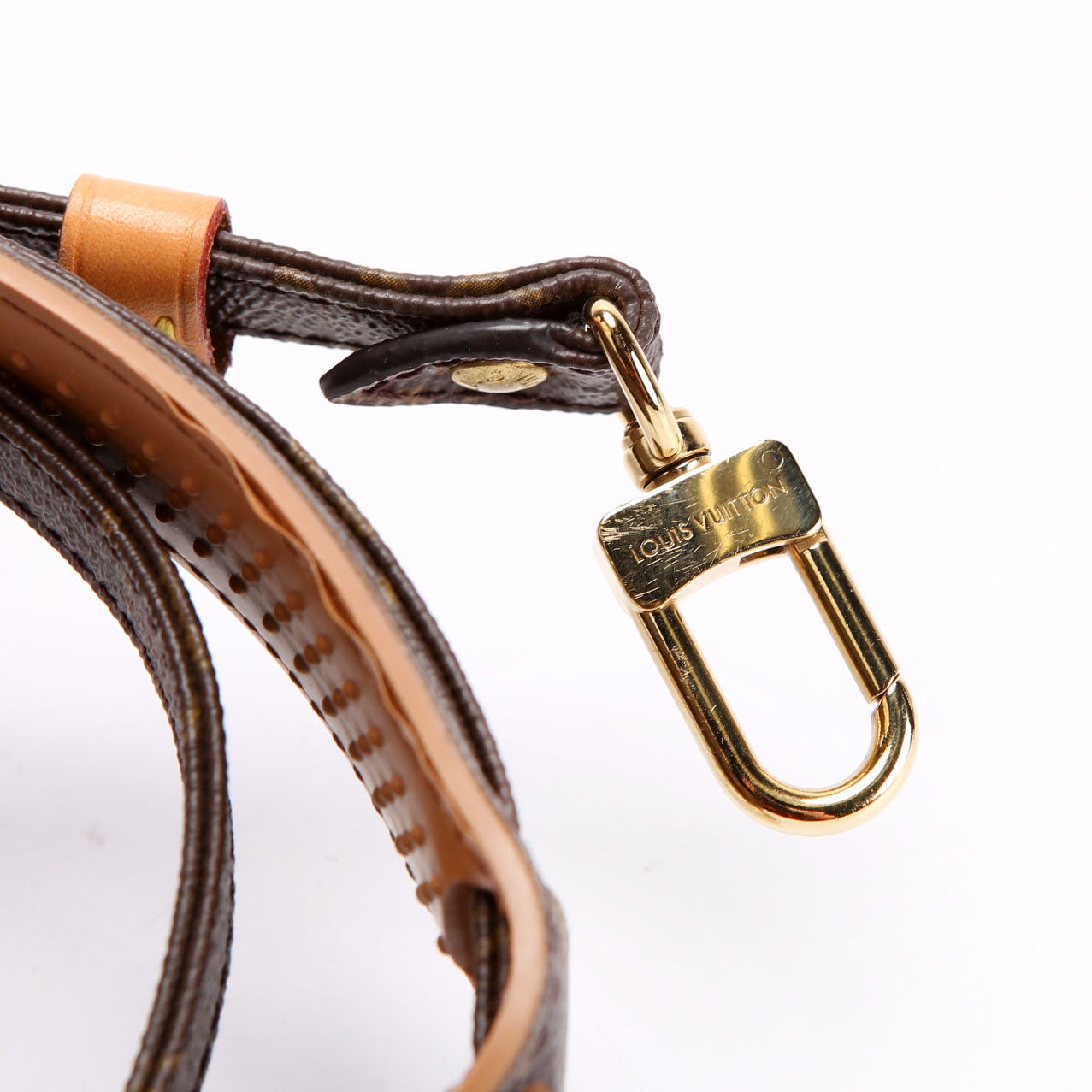 16MM Adjustable Shoulder Monogram Canvas Strap