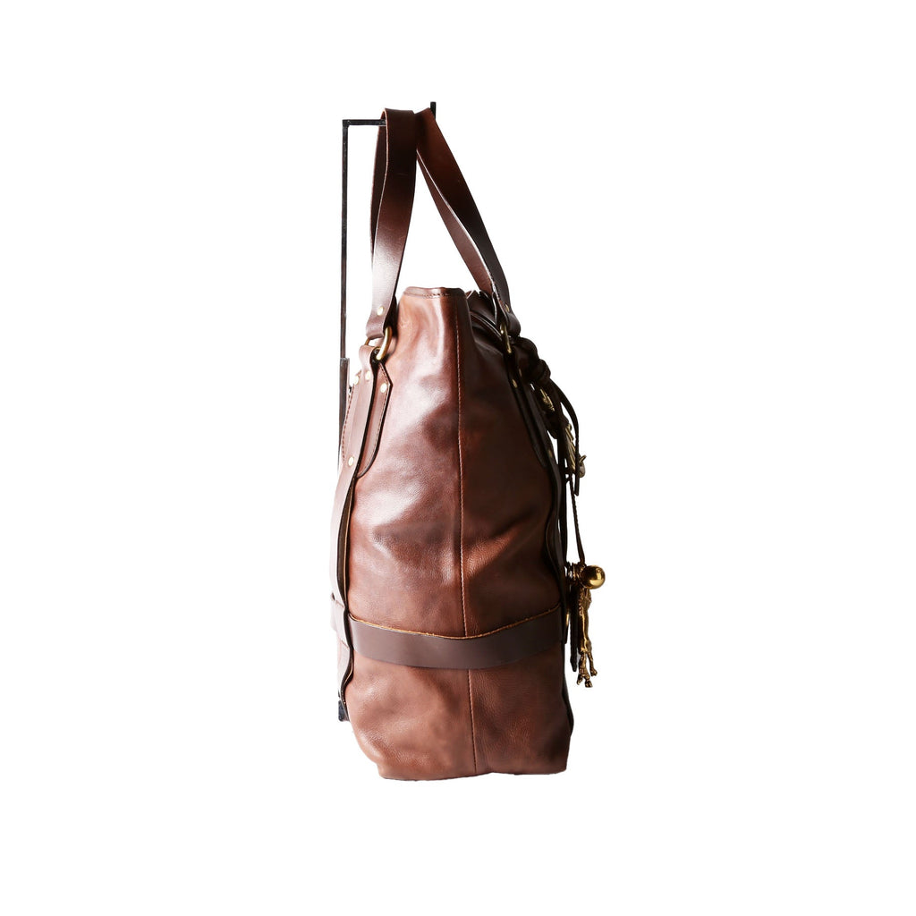 Kerala Large Tote Leather Brown