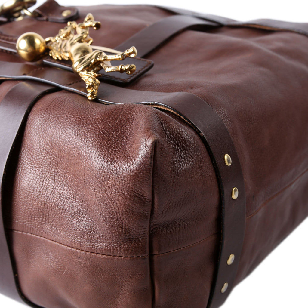 Kerala Large Tote Leather Brown