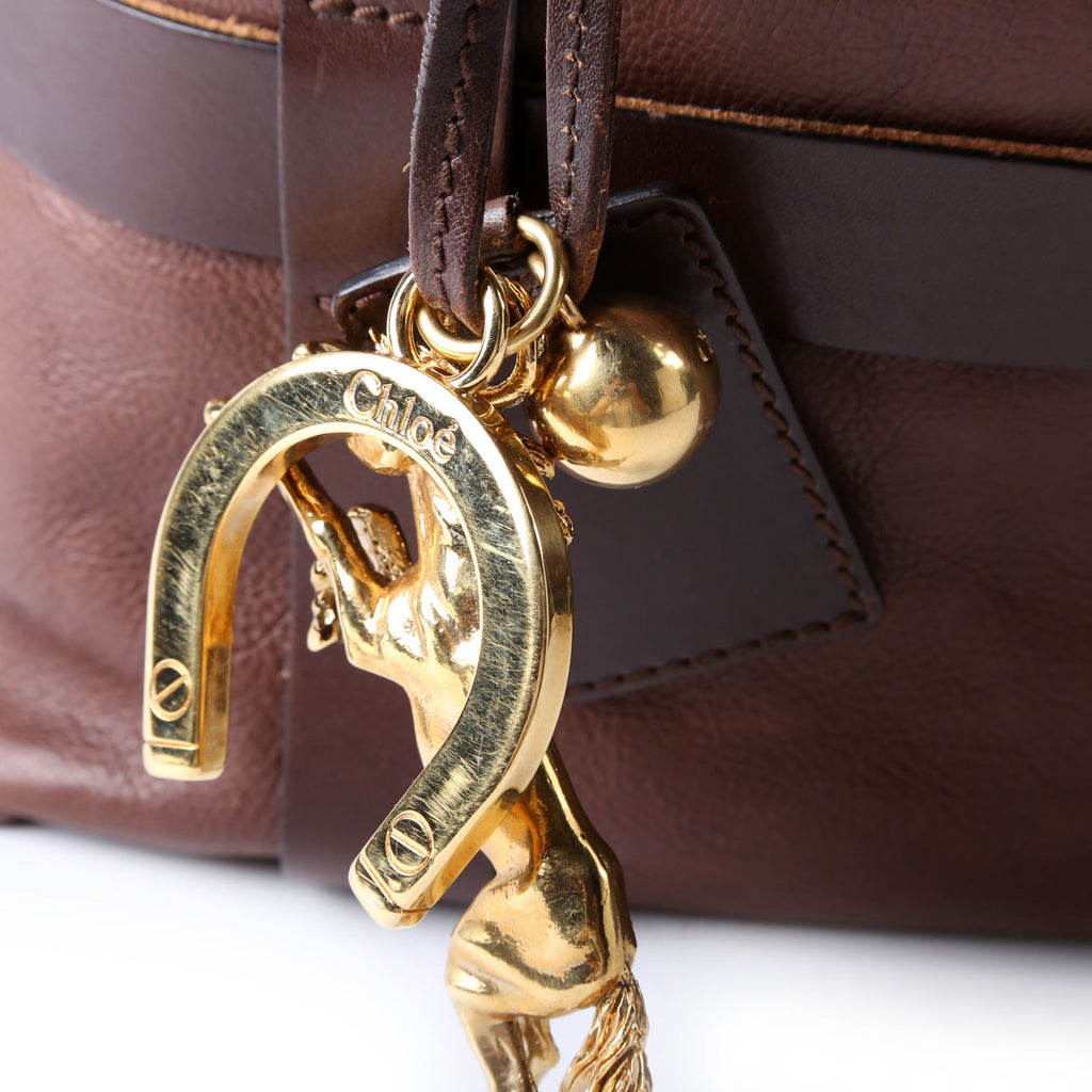 Kerala Large Tote Leather Brown