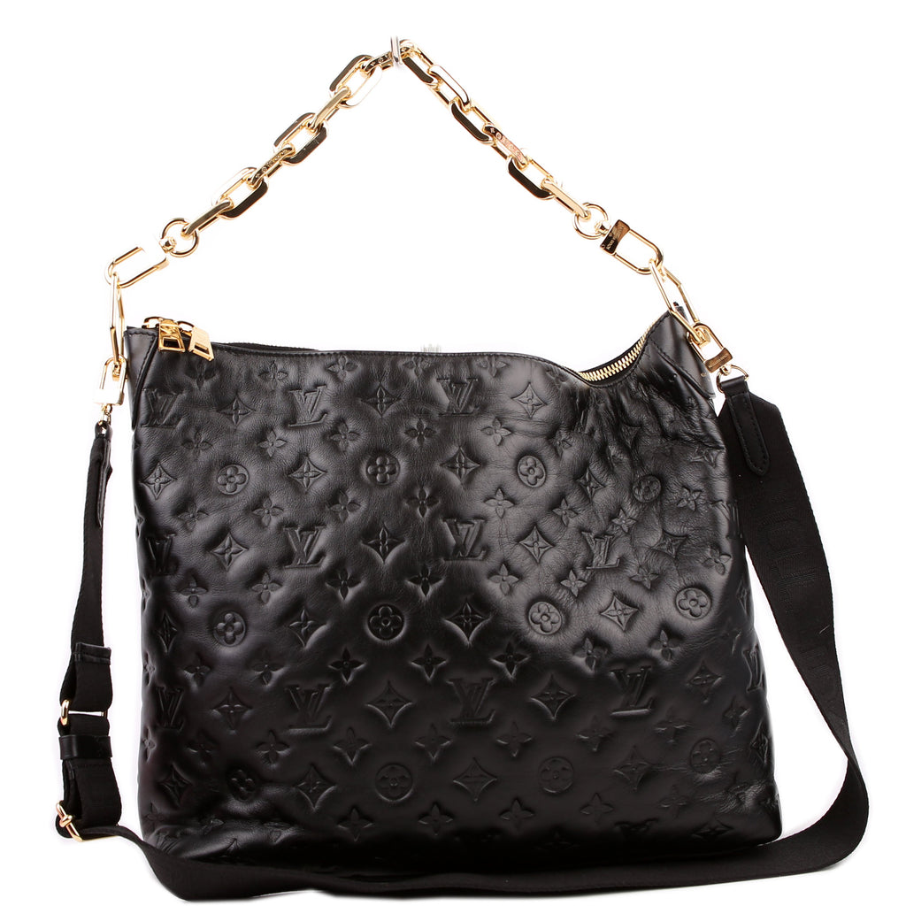 Coussin Hobo MM Empreinte Black
