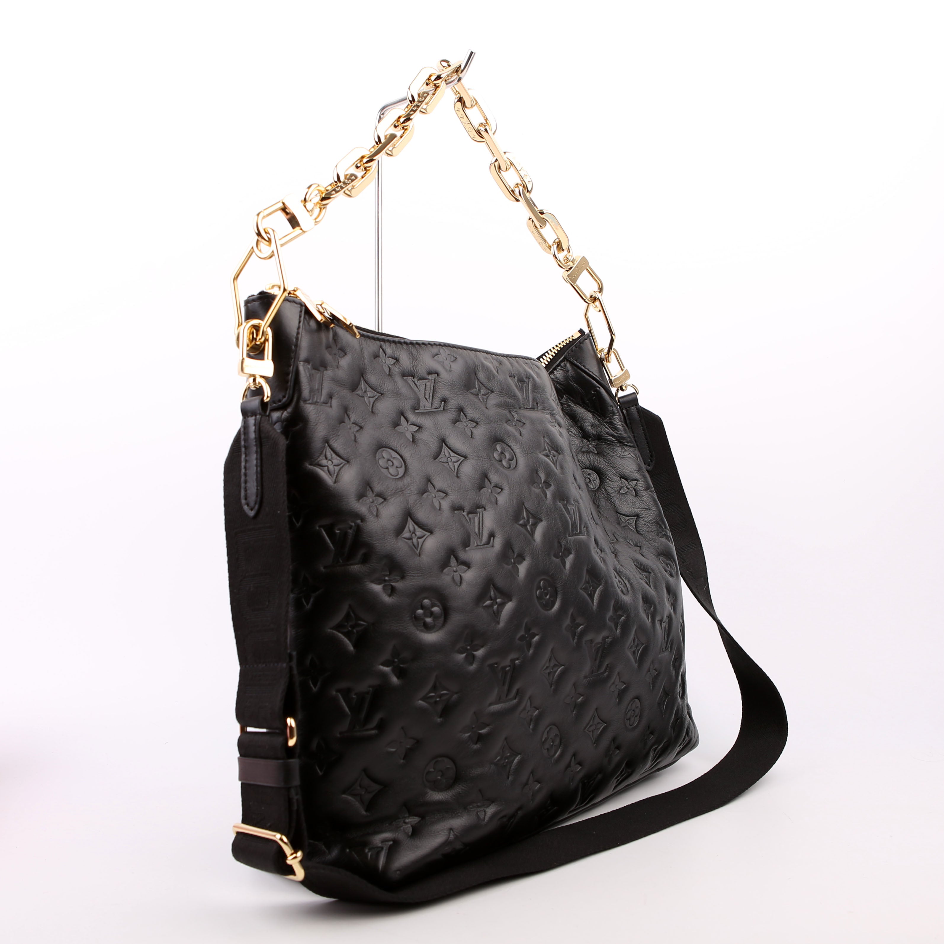 Coussin Hobo MM Empreinte Black