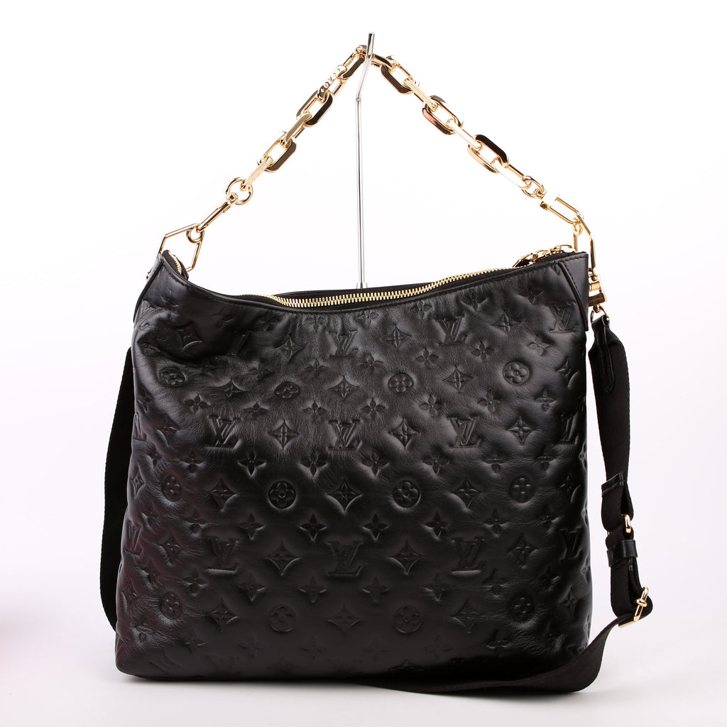 Coussin Hobo MM Empreinte Black