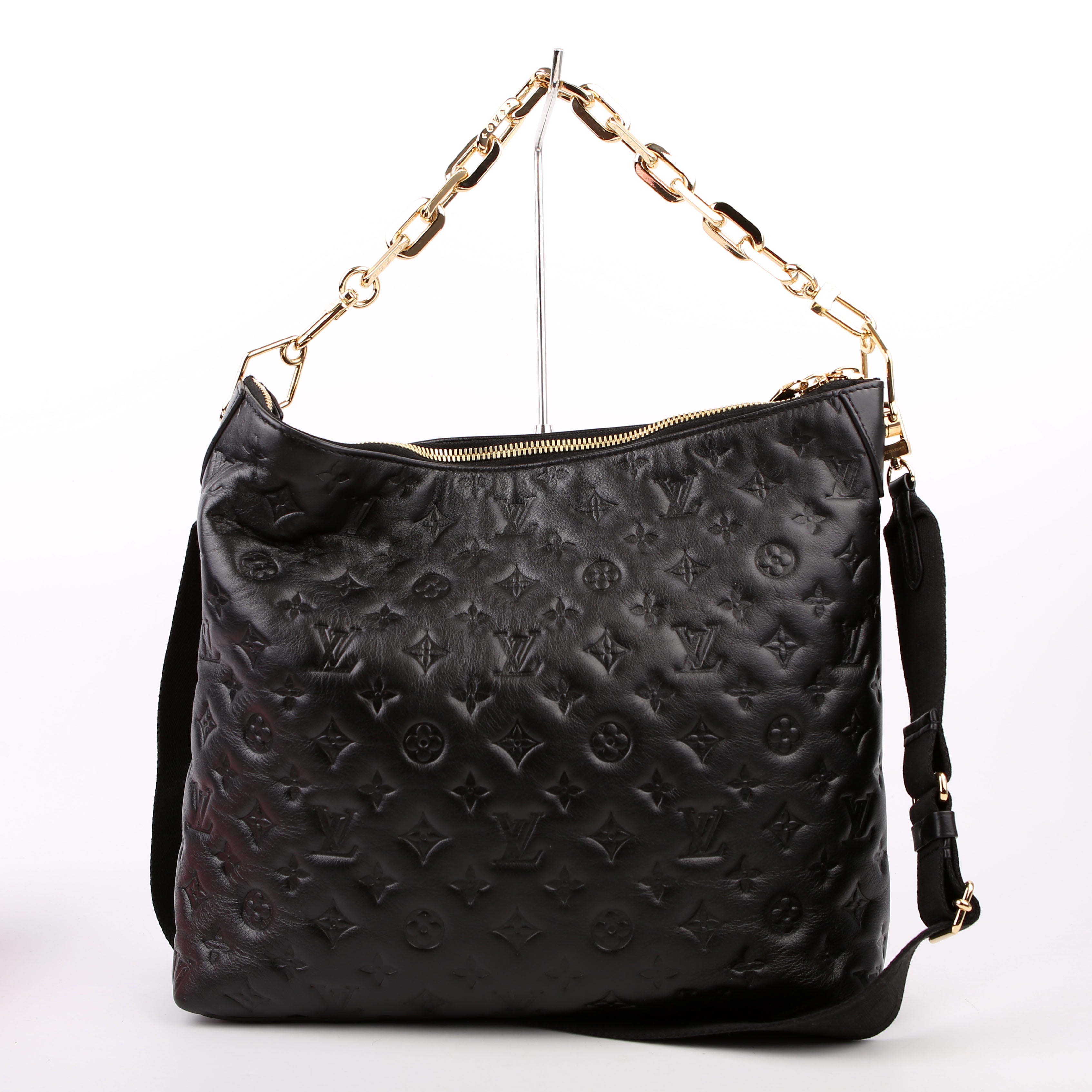 Coussin Hobo MM Empreinte Black