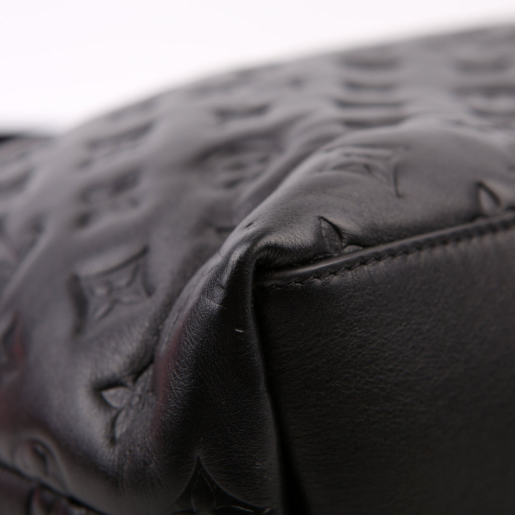 Coussin Hobo MM Empreinte Black