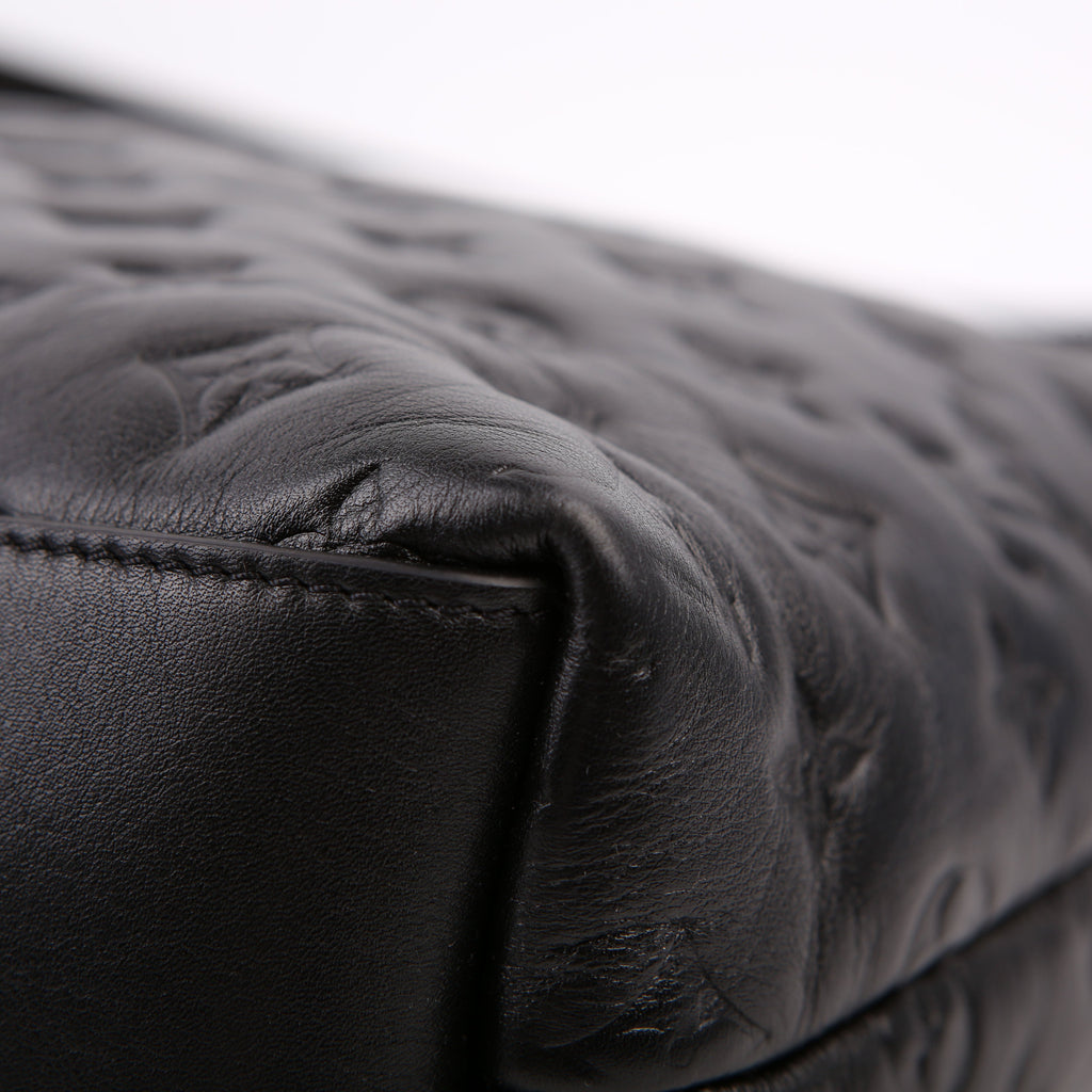 Coussin Hobo MM Empreinte Black