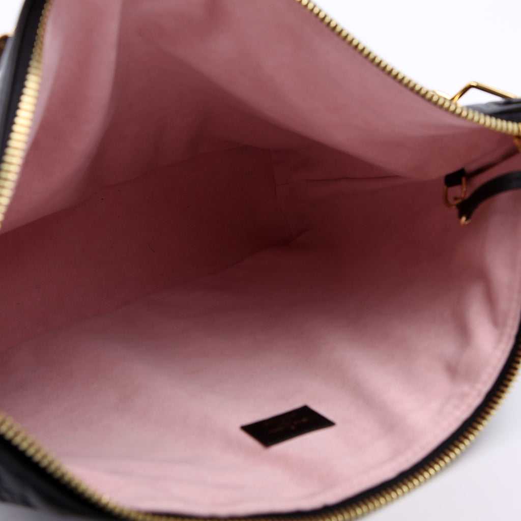 Coussin Hobo MM Empreinte Black