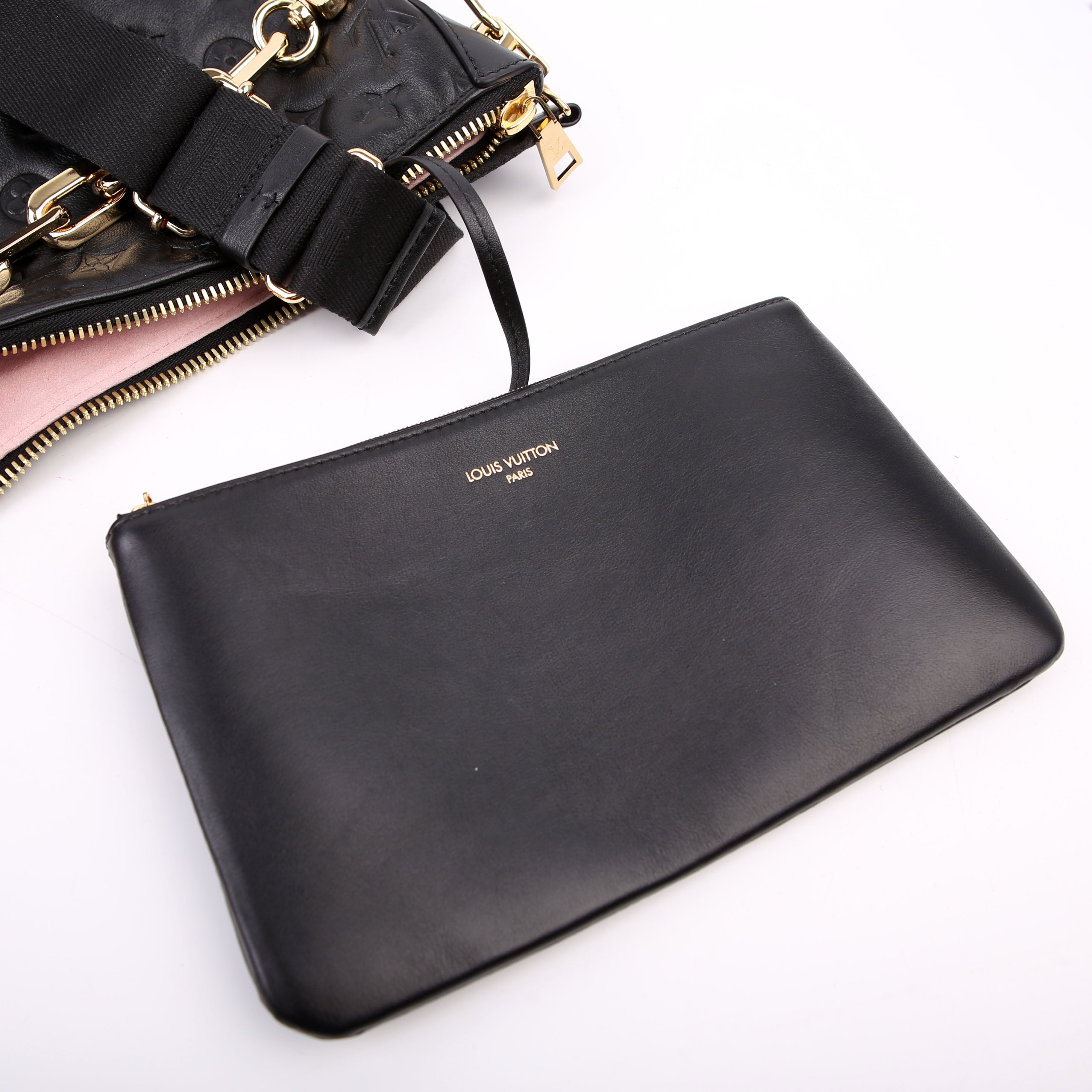 Coussin Hobo MM Empreinte Black