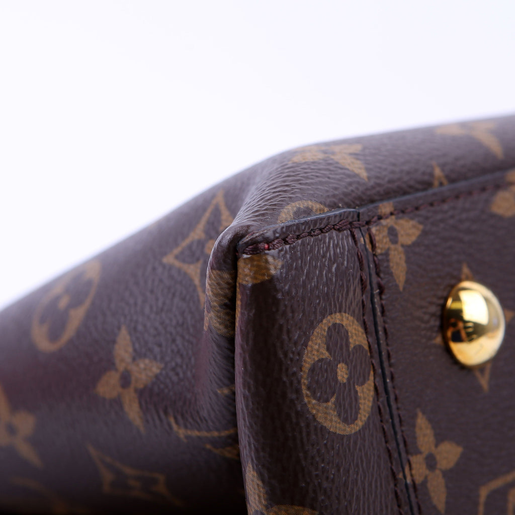 Flower Tote Monogram Red