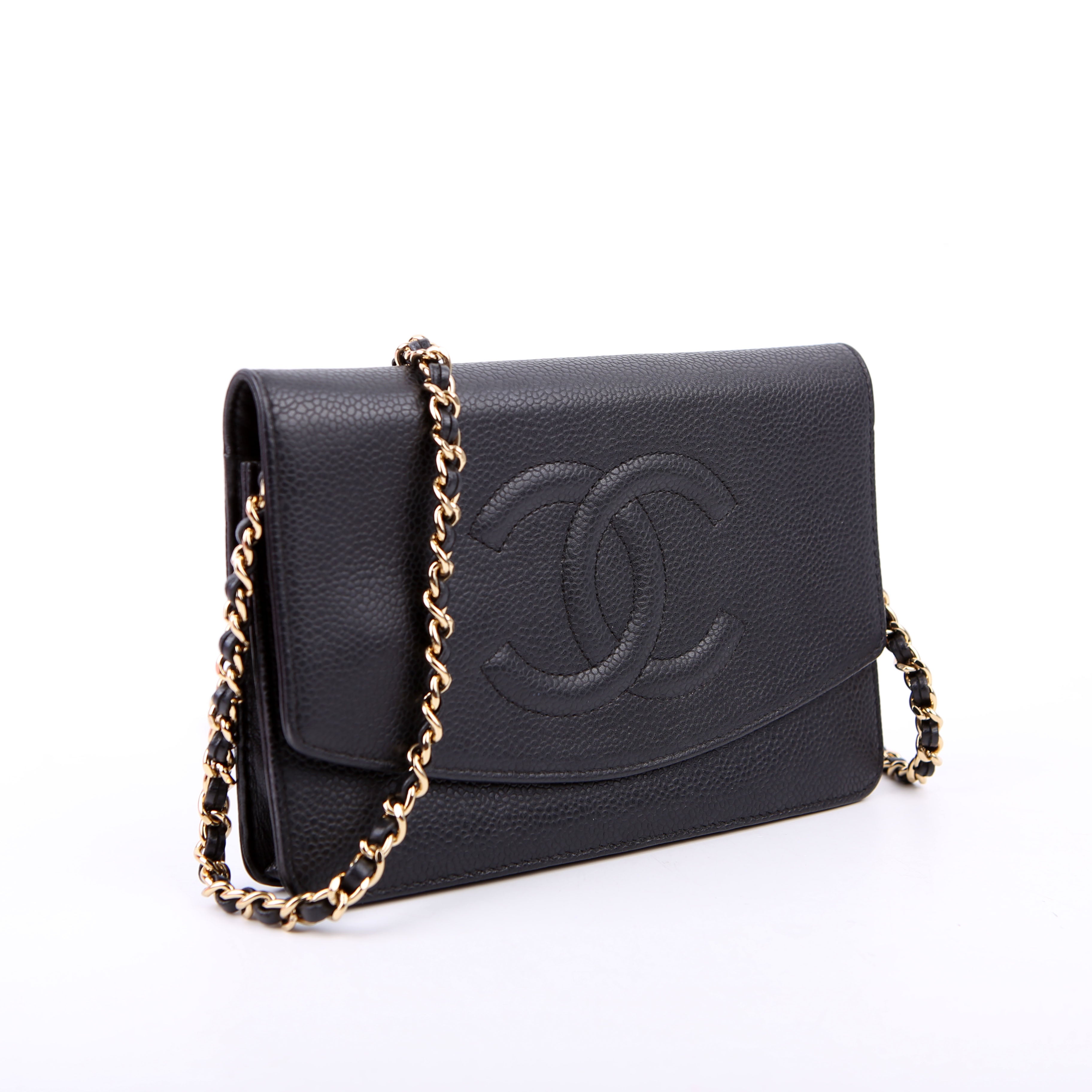 WOC Timeless CC Caviar Black/Gold