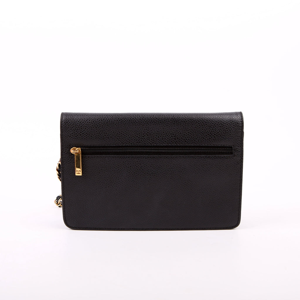 WOC Timeless CC Caviar Black/Gold