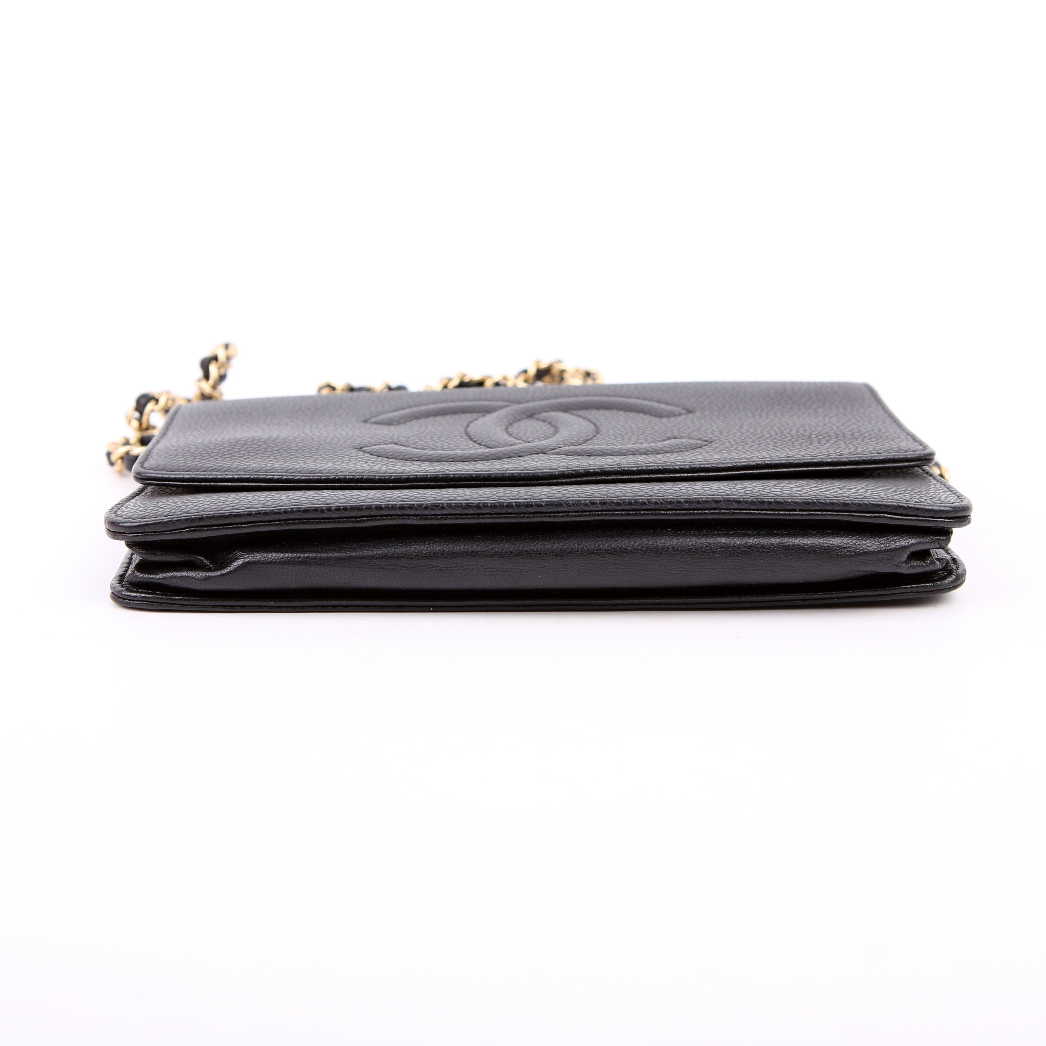 WOC Timeless CC Caviar Black/Gold