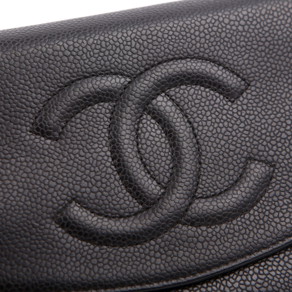 WOC Timeless CC Caviar Black/Gold