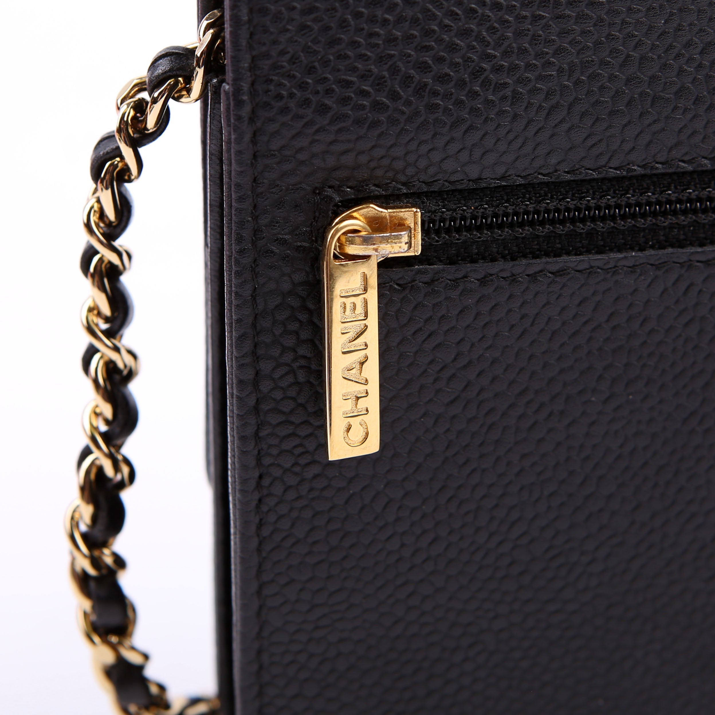 WOC Timeless CC Caviar Black/Gold