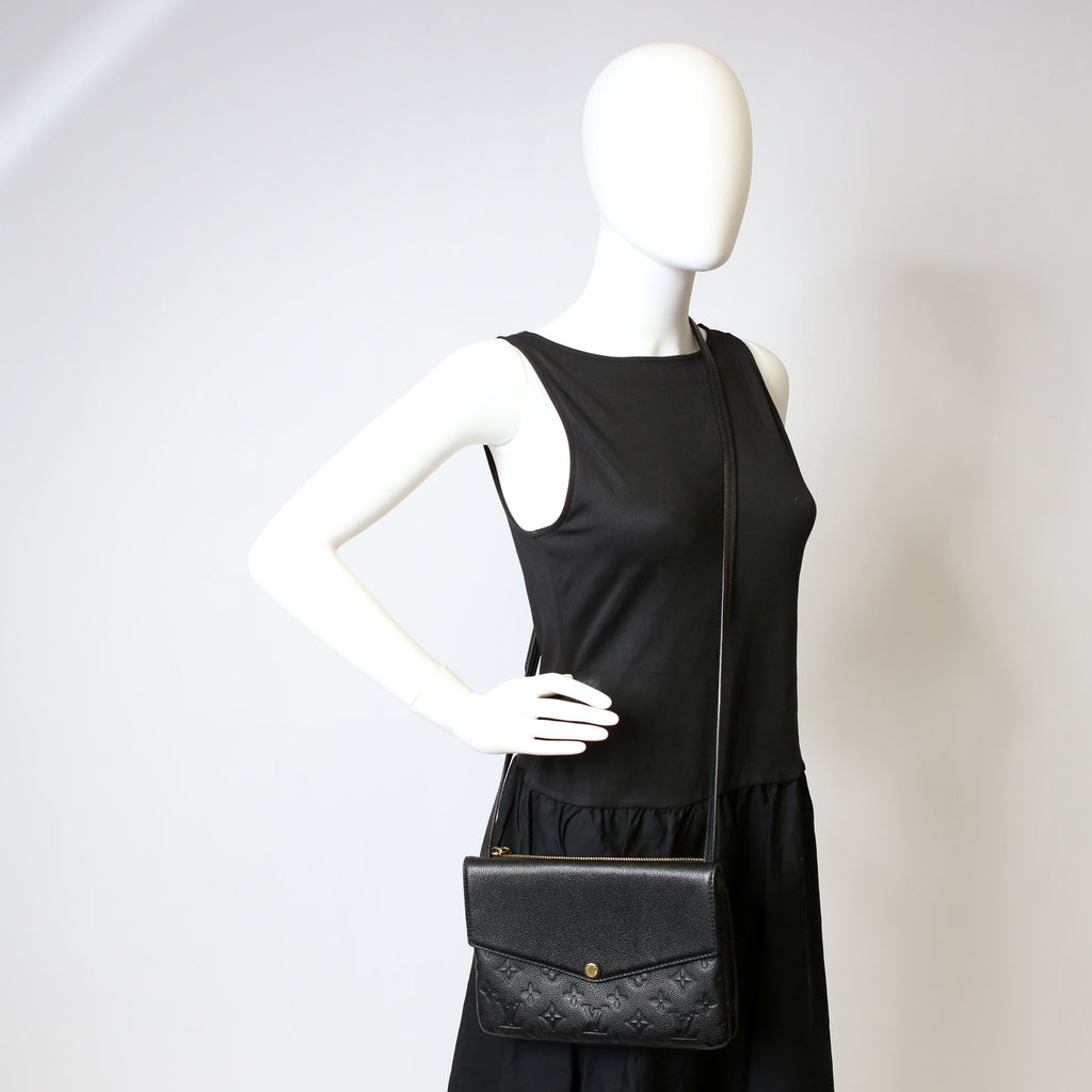 Twice Bag Empreinte Black