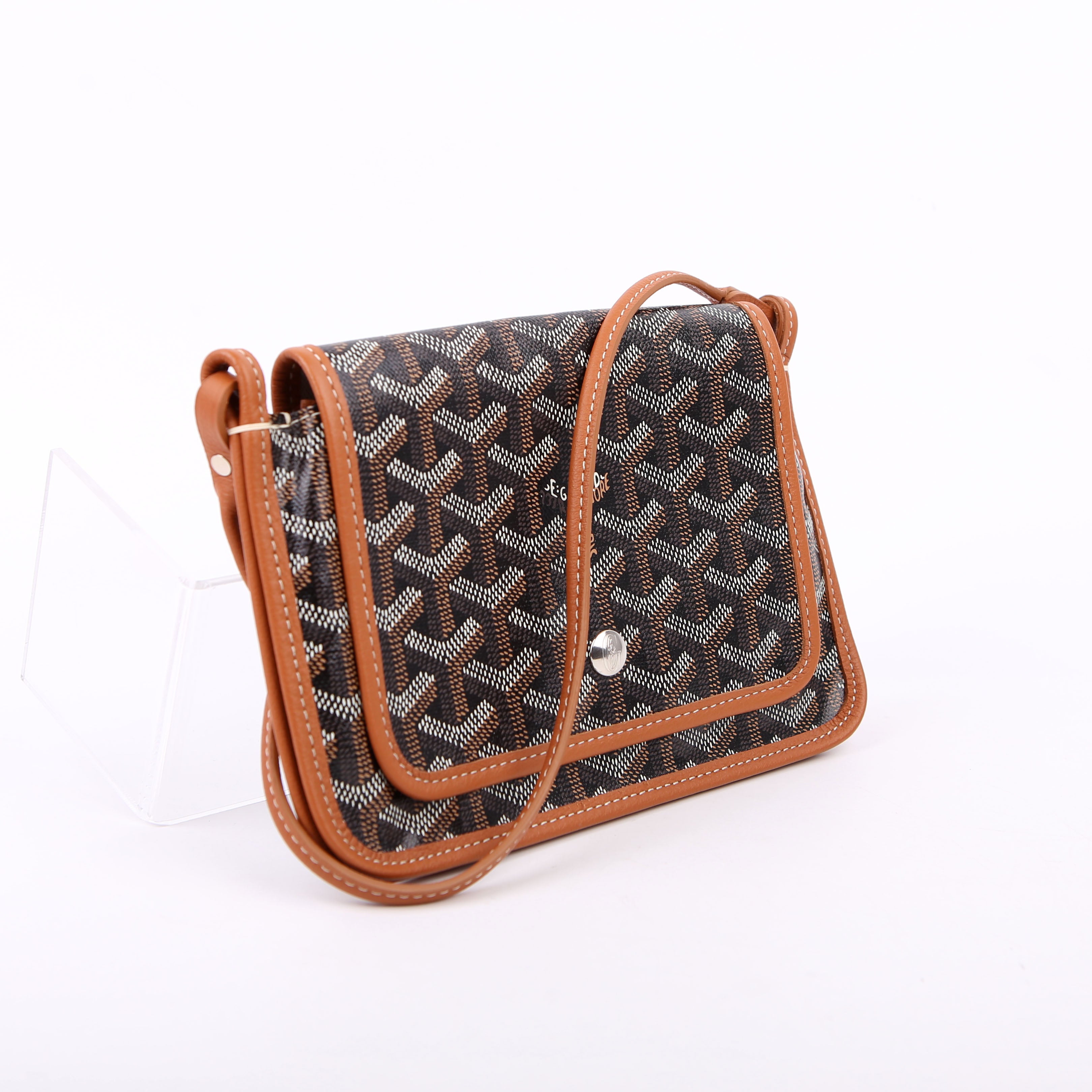 Plumet Pocket Wallet Black/Brown