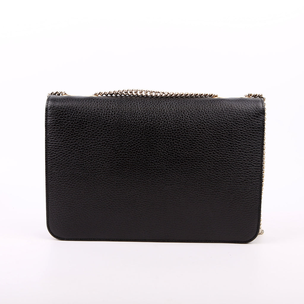 Gucci 510303 Interlocking GG Shoulder Black