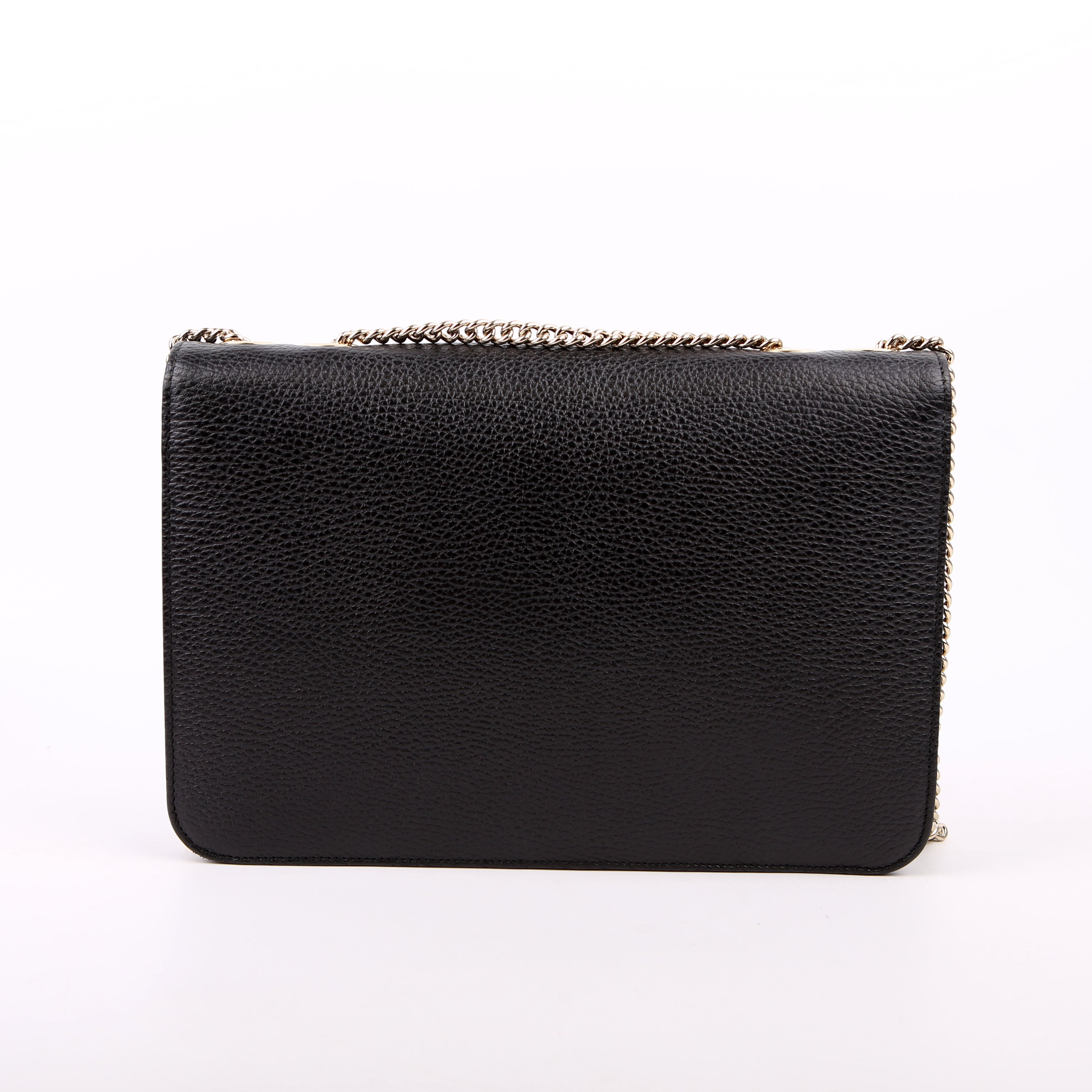 Gucci 510303 Interlocking GG Shoulder Black