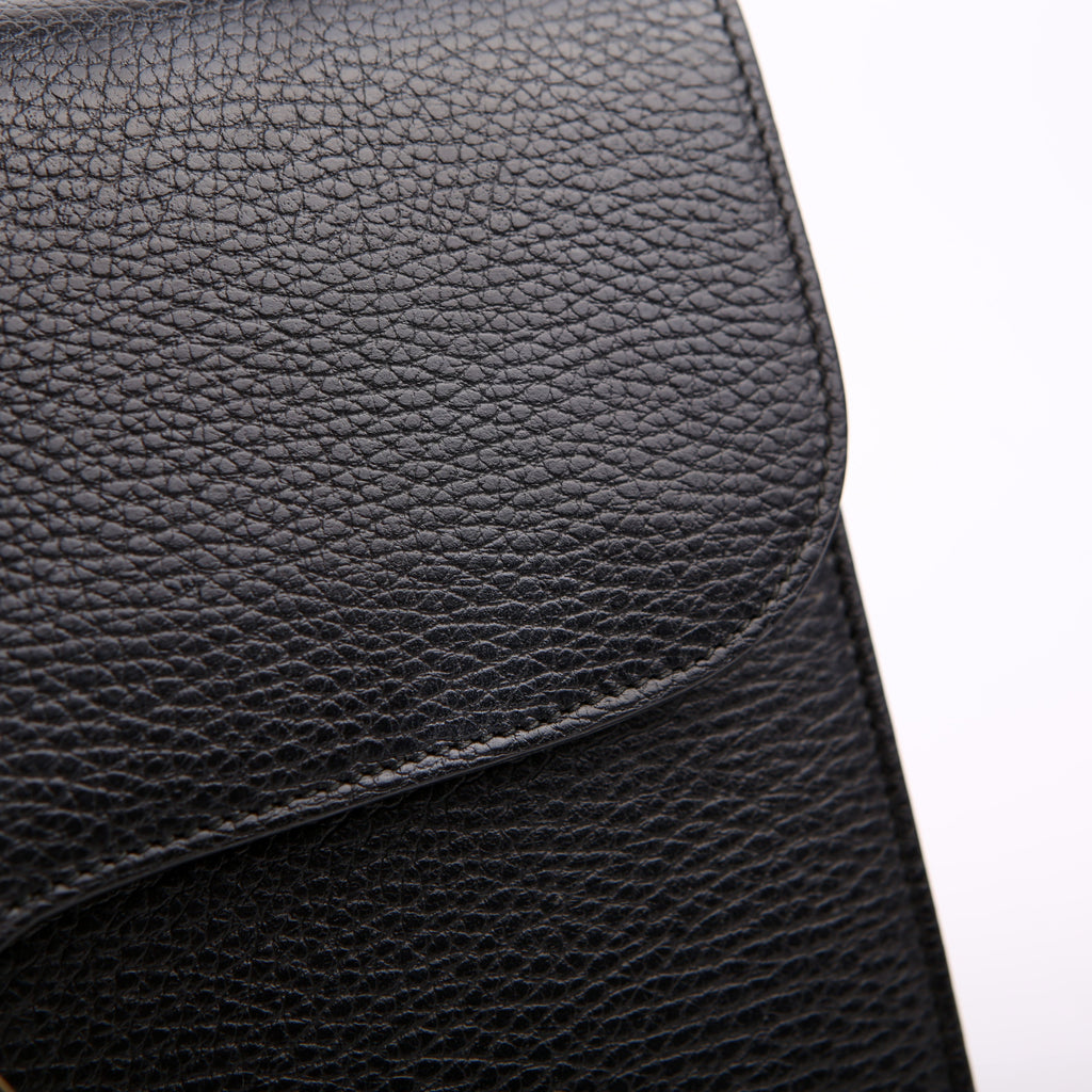 Gucci 510303 Interlocking GG Shoulder Black
