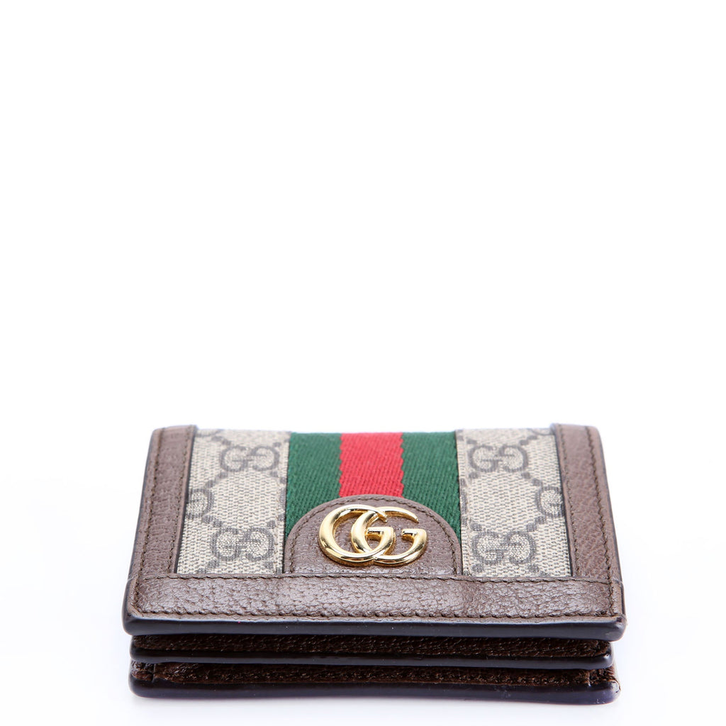 523155 Ophidia GG Card Case Wallet