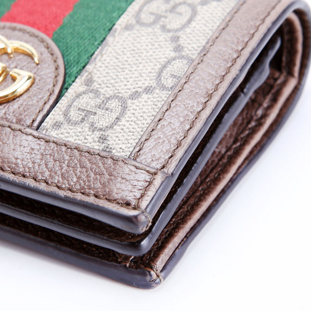 523155 Ophidia GG Card Case Wallet