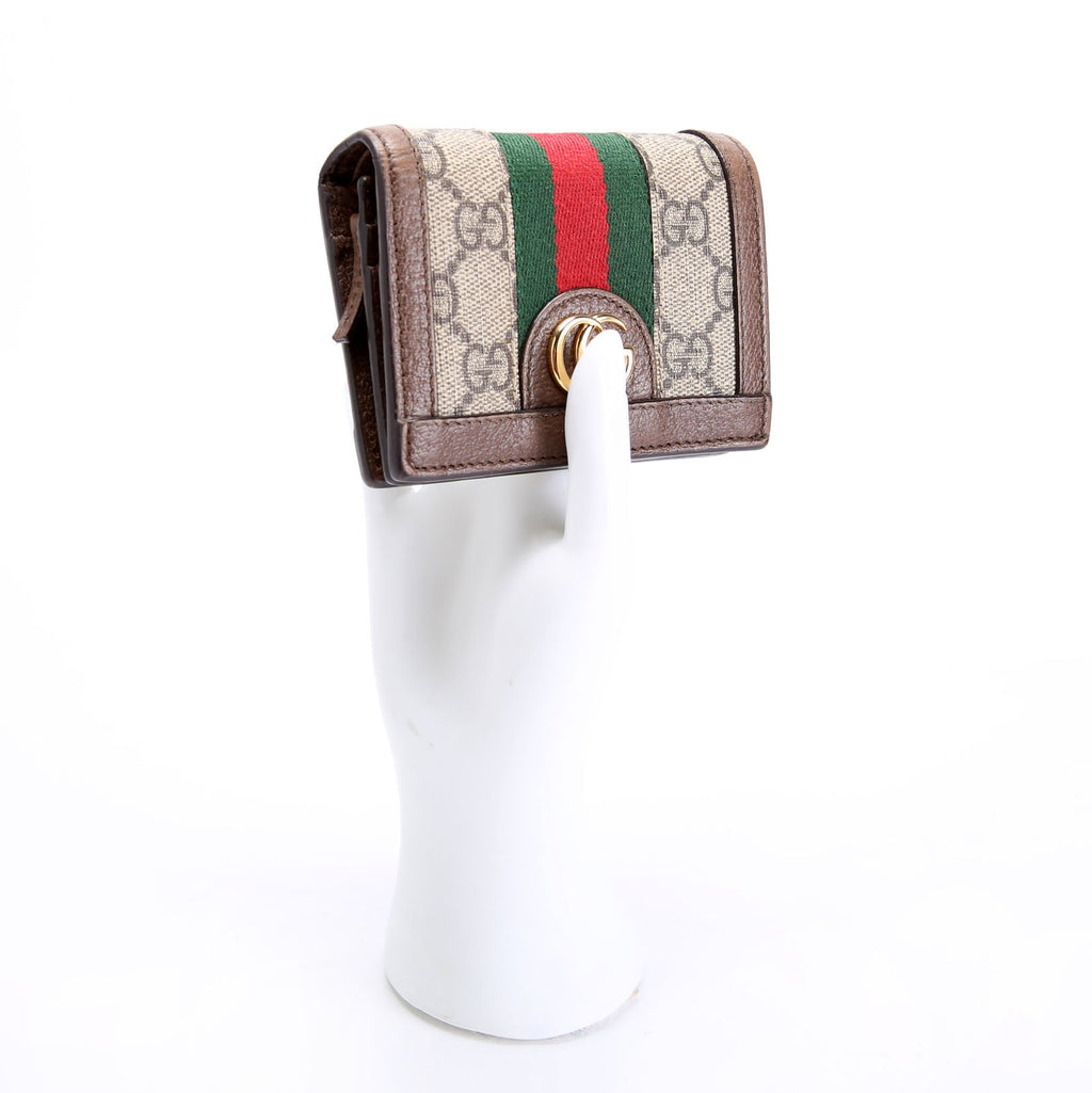 523155 Ophidia GG Card Case Wallet
