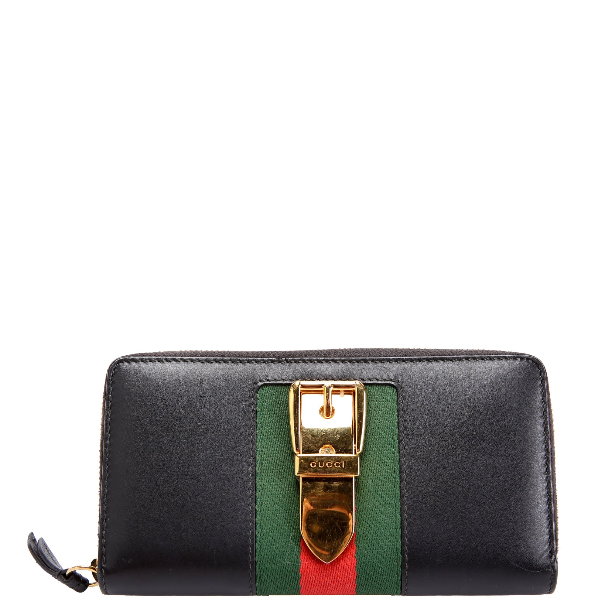 476083 Sylvie Zip Around Wallet Black