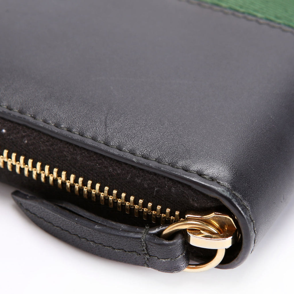 476083 Sylvie Zip Around Wallet Black