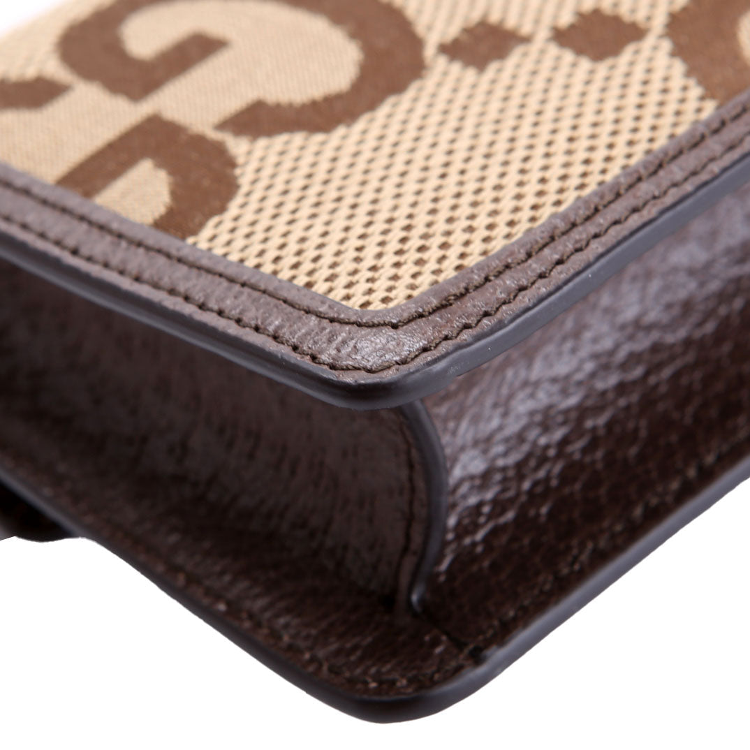 Gucci 476432 Dionysus Jumbo GG Super Mini Brown/Beige