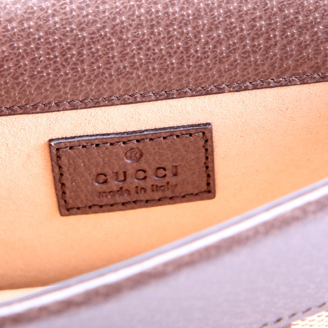 Gucci 476432 Dionysus Jumbo GG Super Mini Brown/Beige