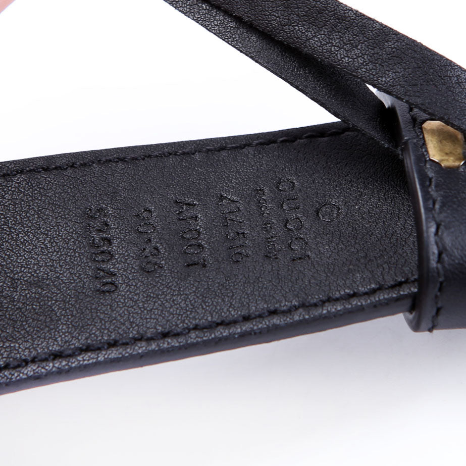 Belt: 414516 GG Marmont Size 90/36 Black